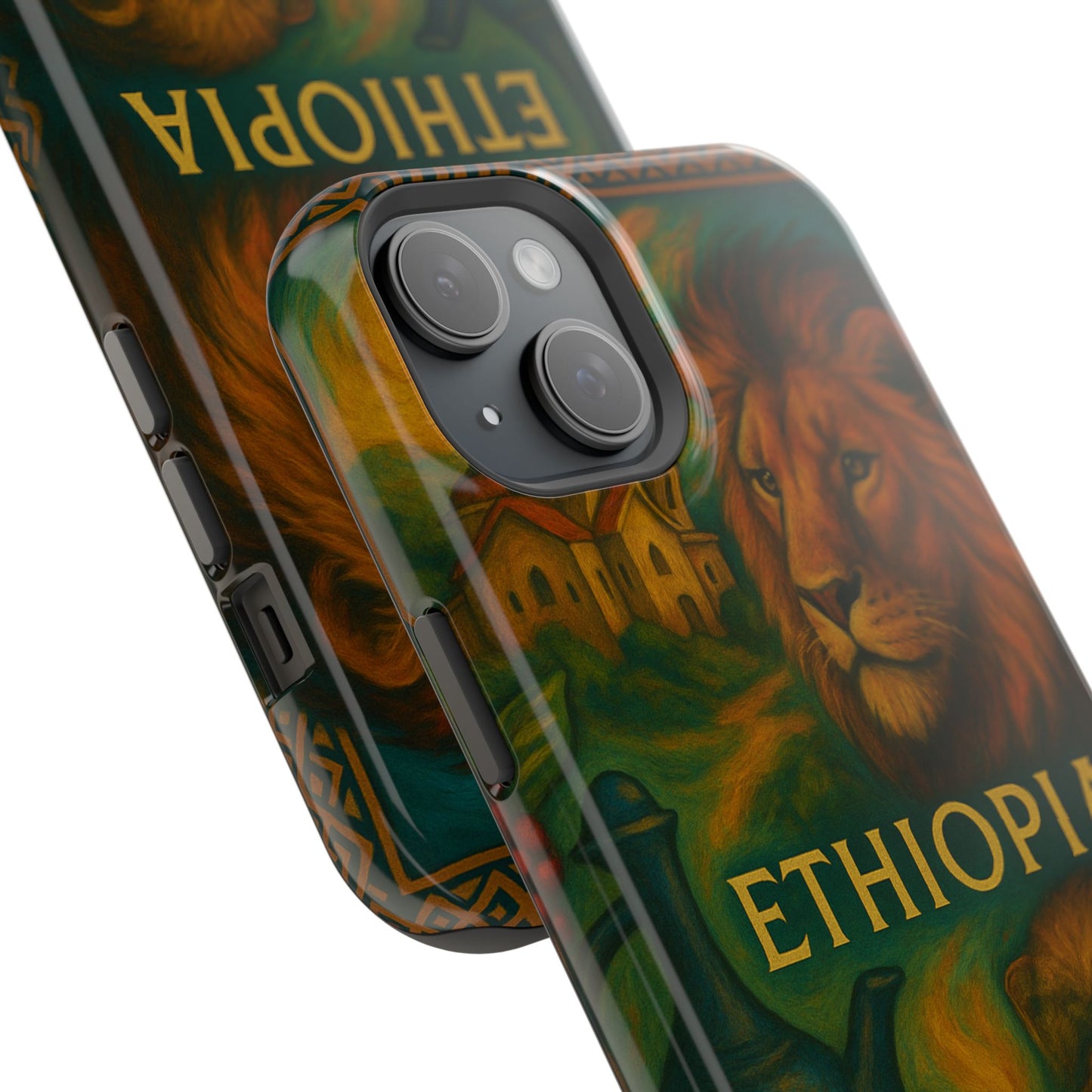 "Reinforced Magnetic Case Ethiopia – Sacred Land and Ancestral Soul"