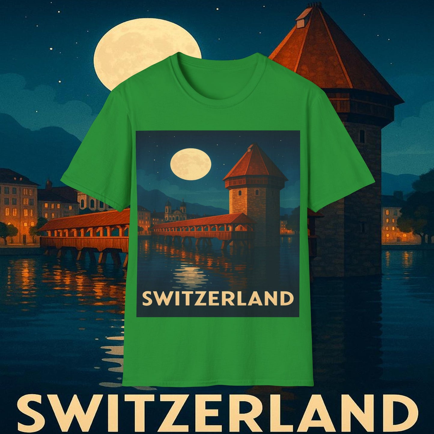 "Camiseta suiza❄️ – Tierra de montañas majestuosas y precisión legendaria"