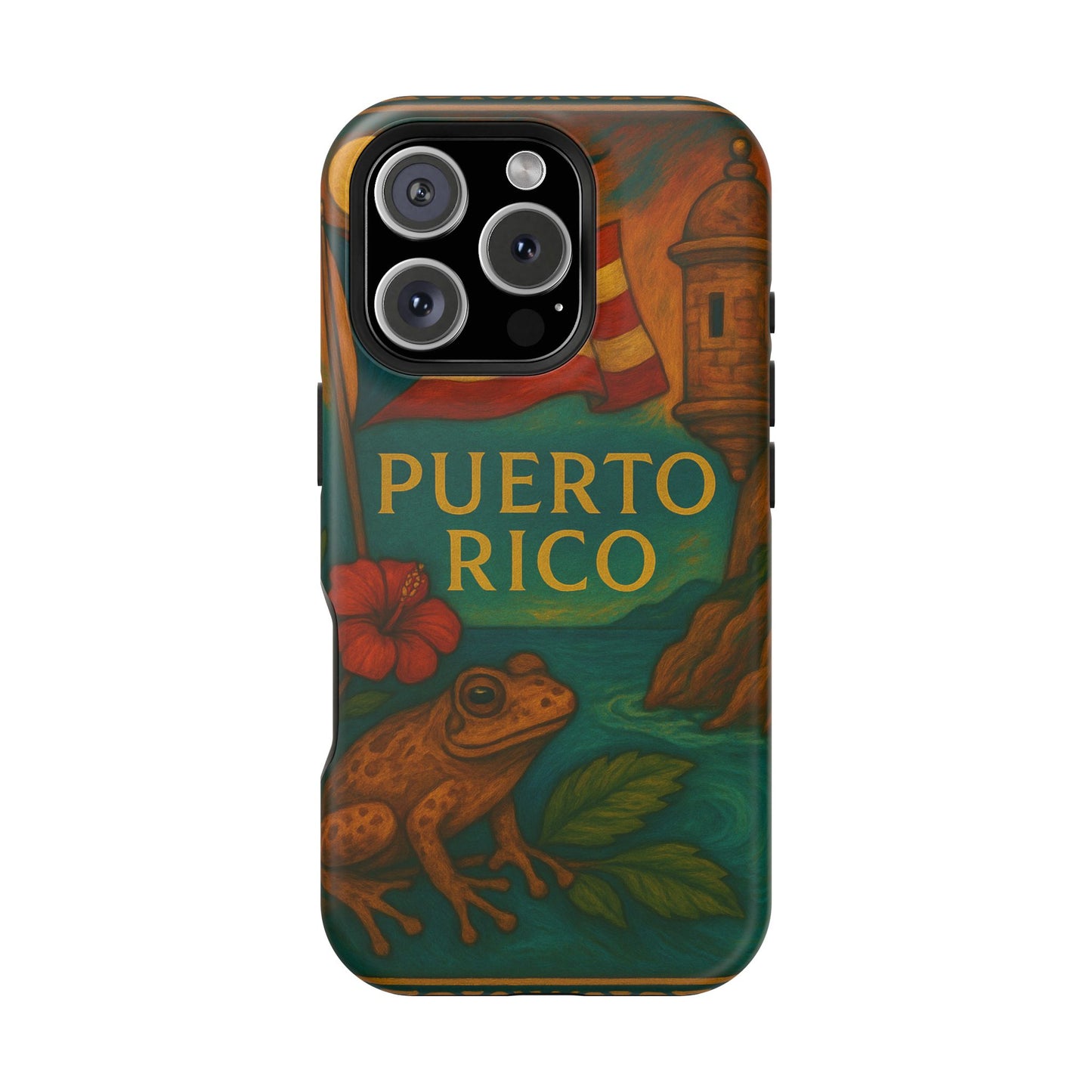 "Reinforced Magnetic Case Puerto Rico – Caribbean rhythm, soul, and color"