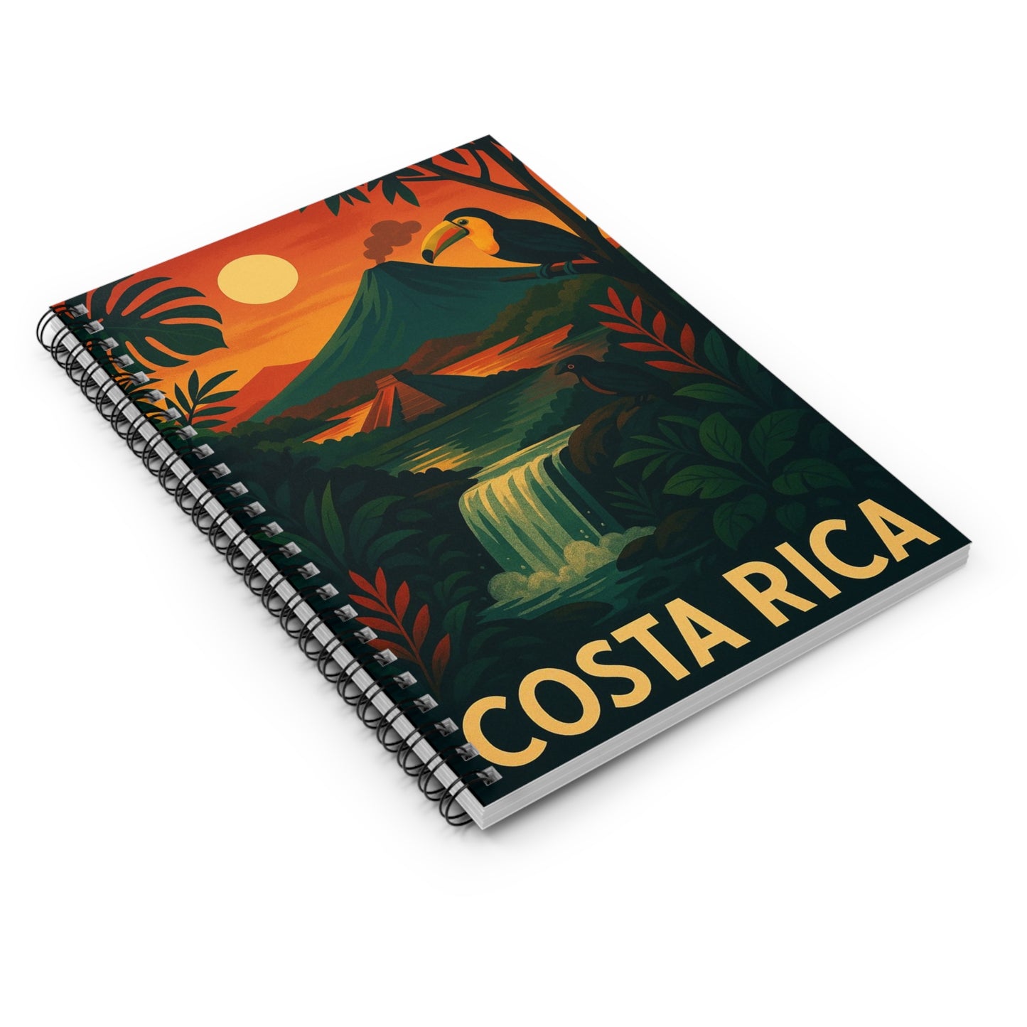 "libreta Costa Rica: Pura Vida entre Volcanes y Selvas 🌋🌴🦜"
