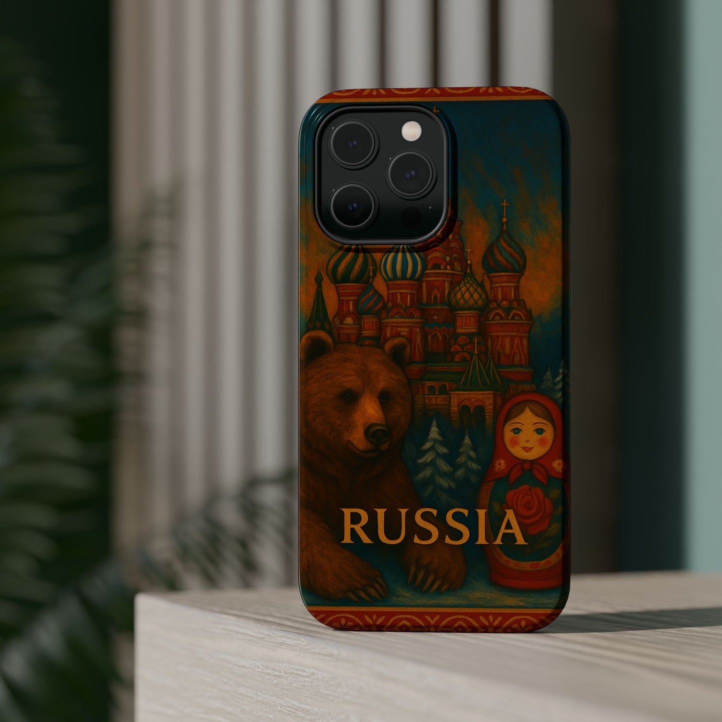 "Funda Magnética Reforzada Magnética Reforzada Rusia❄️ – Tierra de historia, misterio y grandeza"