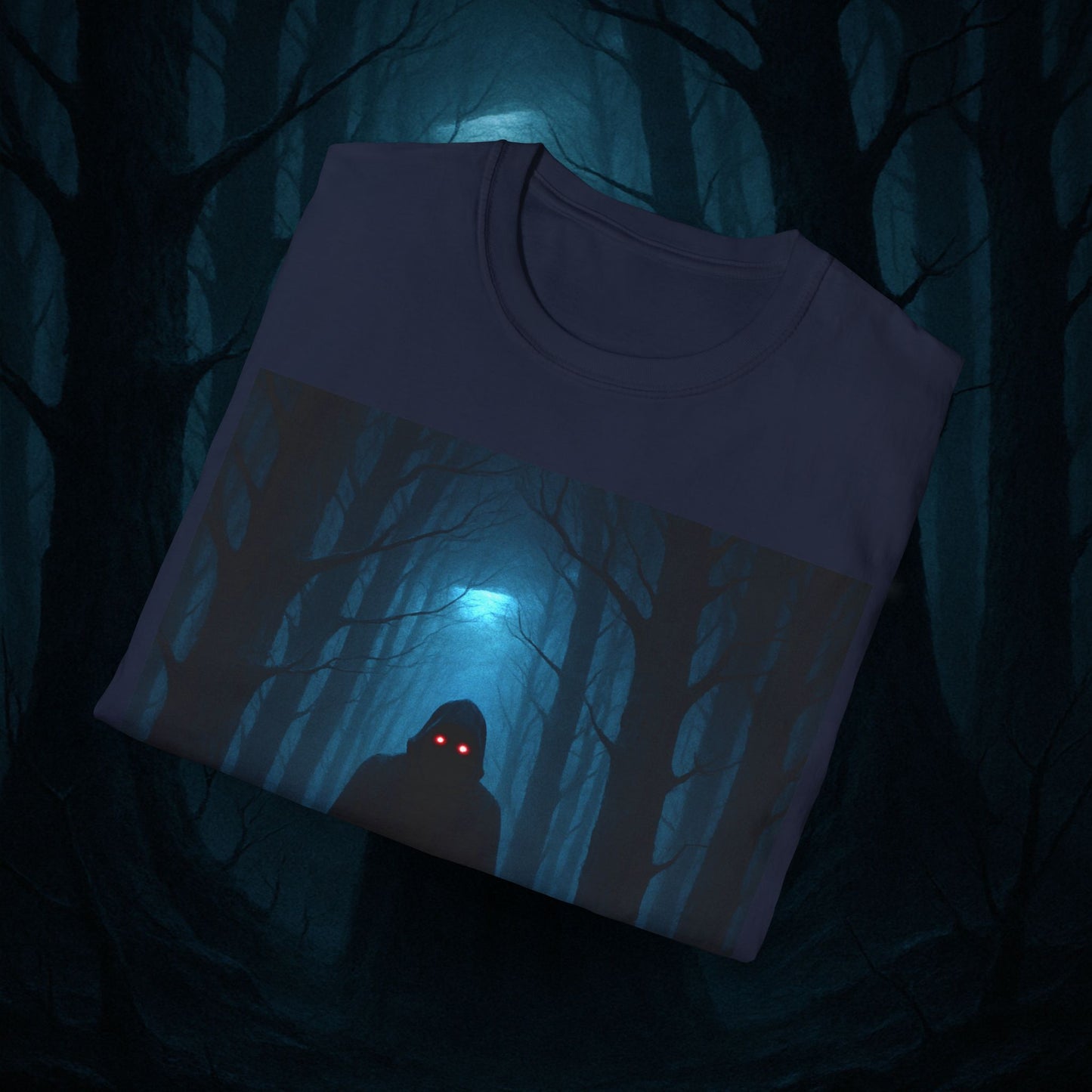 "Camiseta 🖤 El Vigía del Bosque Oscuro"