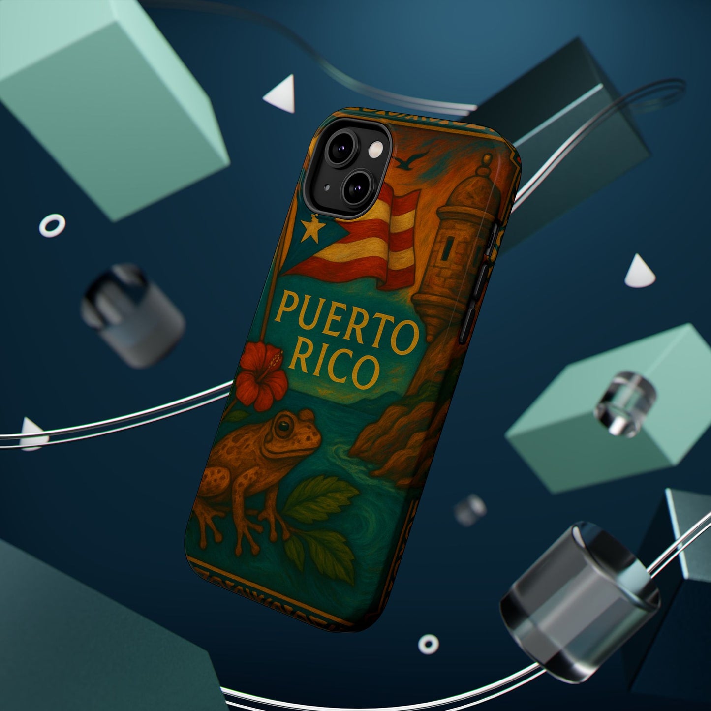 "Reinforced Magnetic Case Puerto Rico – Caribbean rhythm, soul, and color"