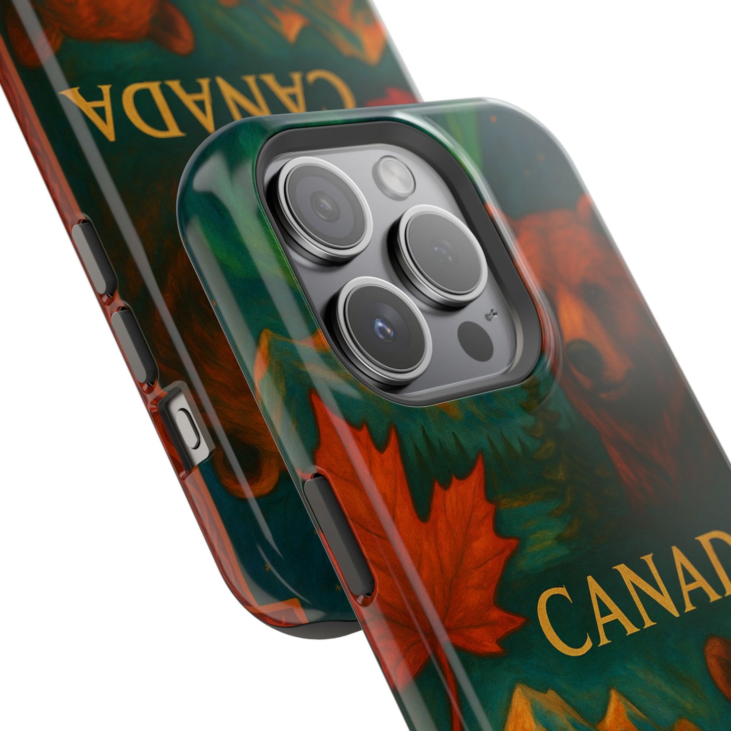 "Funda Magnética Reforzada Magnética Reforzada Canadá: Naturaleza Majestuosa y Espíritu Libre 🍁🏞️🦌"
