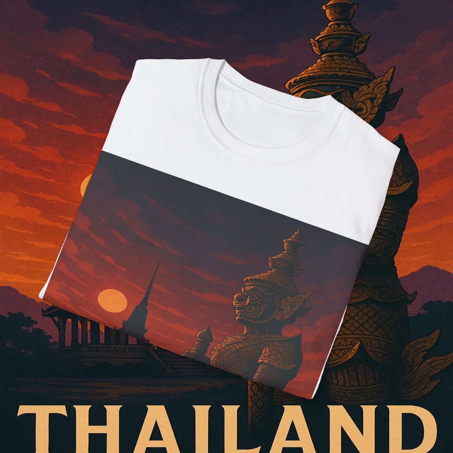 "Camiseta Thailand🌴 – El Reino de las Sonrisas y la Aventura"