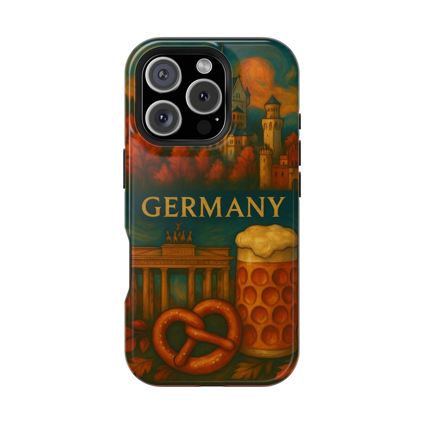 "Funda Magnética Reforzada Alemania: Fortaleza, Historia y Tradición 🎖️🏰🍺"