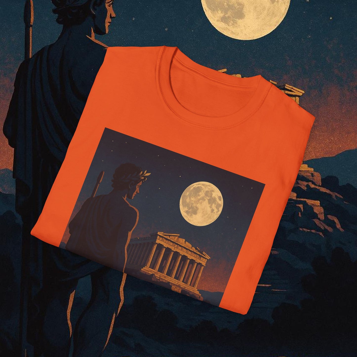 "Camiseta Grecia: Cuna de Dioses, Maravillas y Filosofía 🌊🏛️⚡"