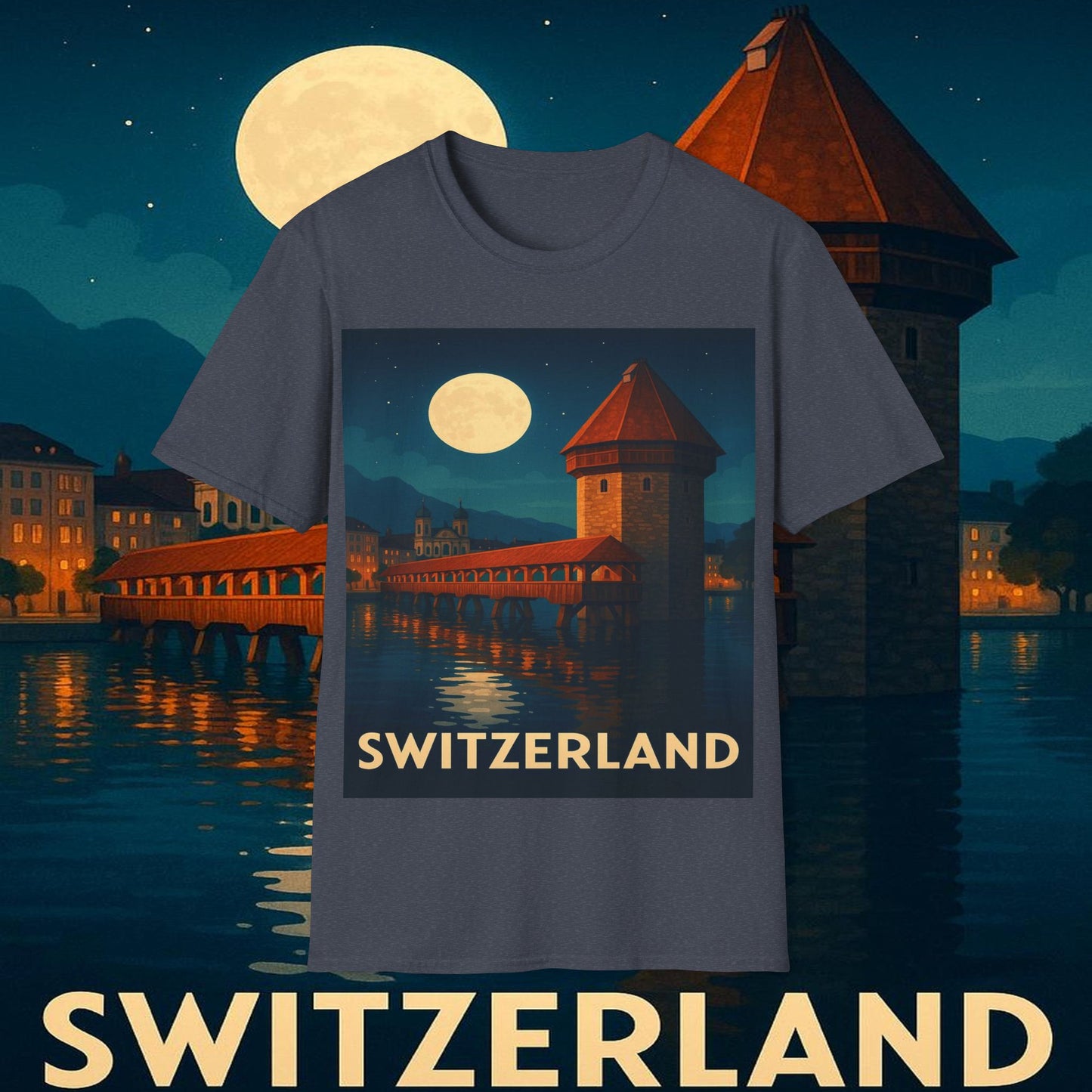 "Camiseta suiza❄️ – Tierra de montañas majestuosas y precisión legendaria"