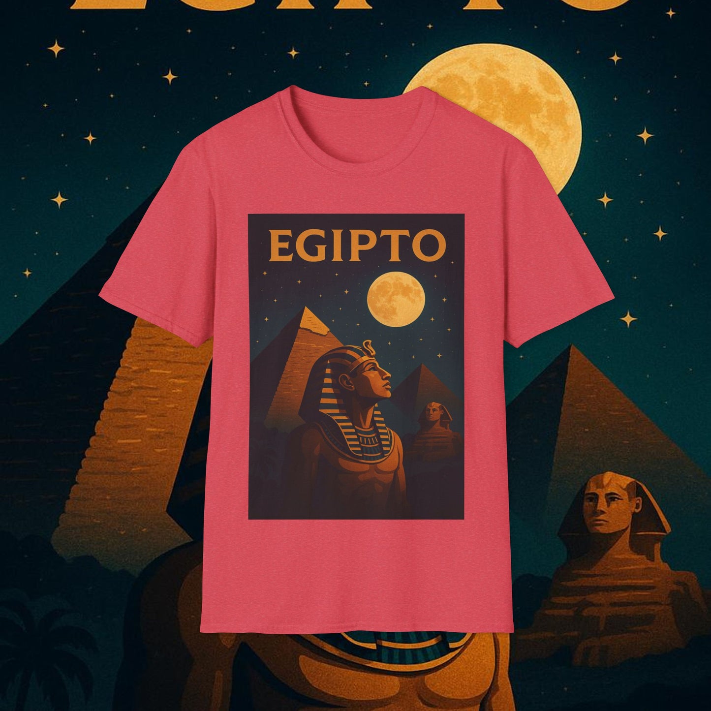"Camiseta Egipto Misterio Dorado del Nilo 🏺🌅🐫"