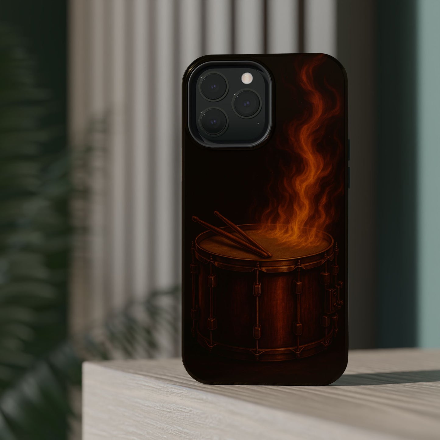 "Funda Magnética Reforzada Magnética Reforzada tarola🥁🔥Precisión, ritmo y fuego.” 🔥🥁