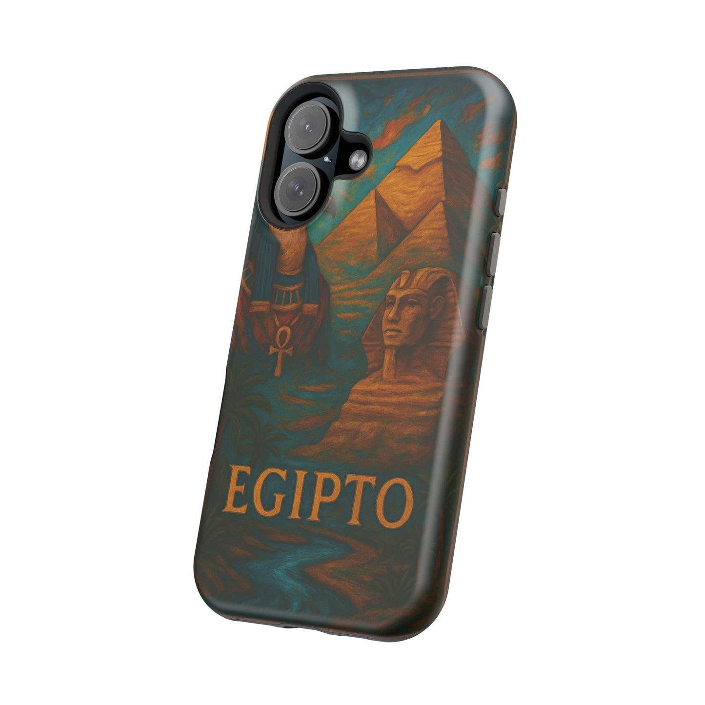 "Funda Magnética Reforzada Egipto Misterio Dorado del Nilo 🏺🌅🐫