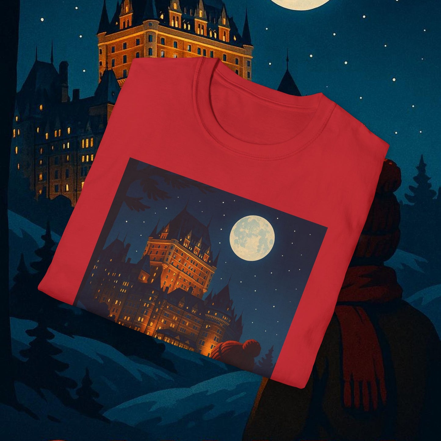 "Camiseta Canadá: Naturaleza Majestuosa y Espíritu Libre 🍁🏞️🦌"