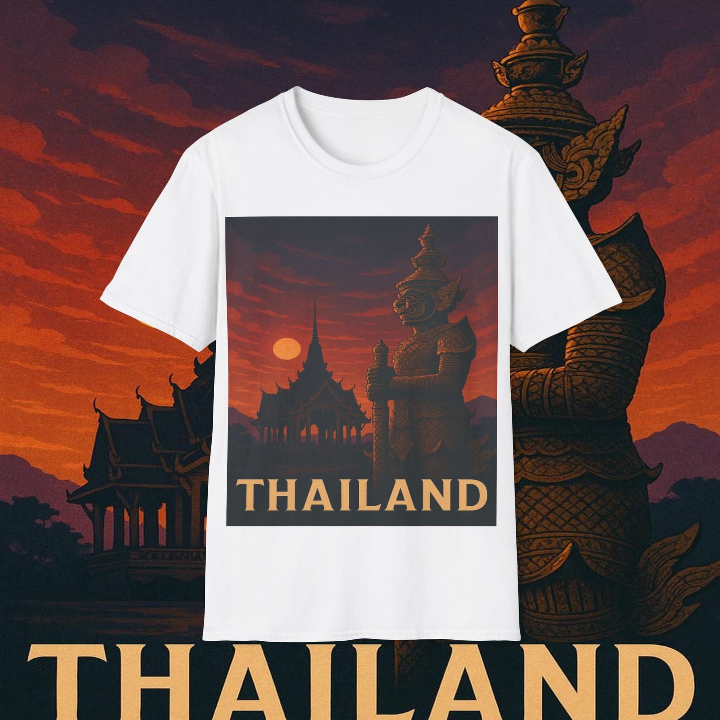 "Camiseta Thailand🌴 – El Reino de las Sonrisas y la Aventura"