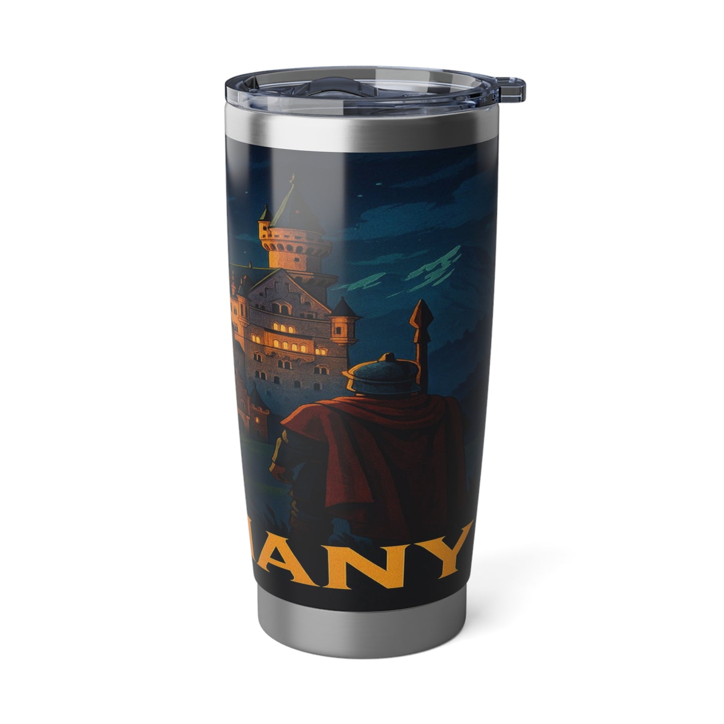 "Vaso Térmico Vagabond 20oz Alemania: Fortaleza, Historia y Tradición 🎖️🏰🍺"