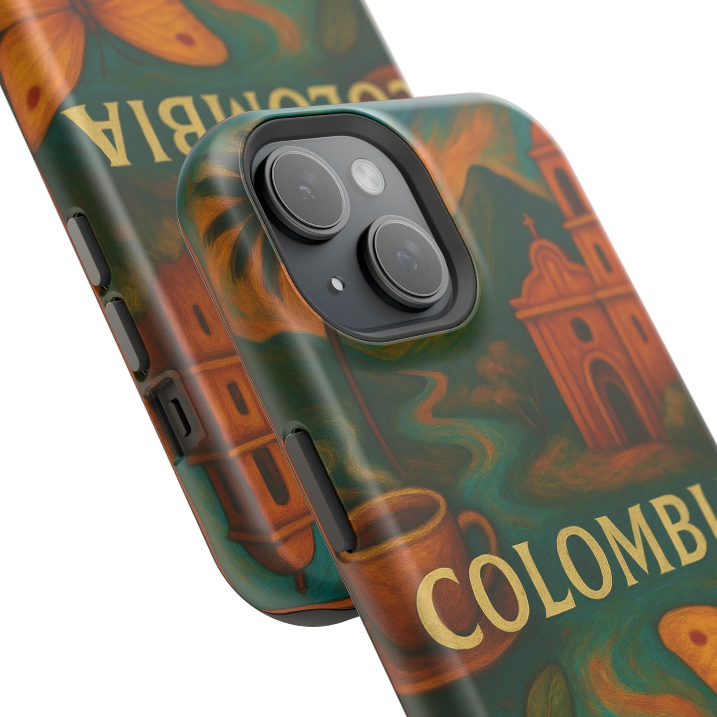 "Funda Magnética Reforzada Colombia: Magia de Colores, Café y Tradición ☕🎨🌄"