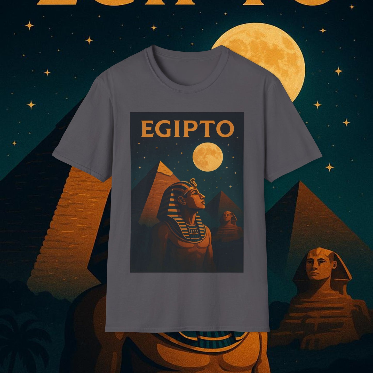 "Camiseta Egipto Misterio Dorado del Nilo 🏺🌅🐫"