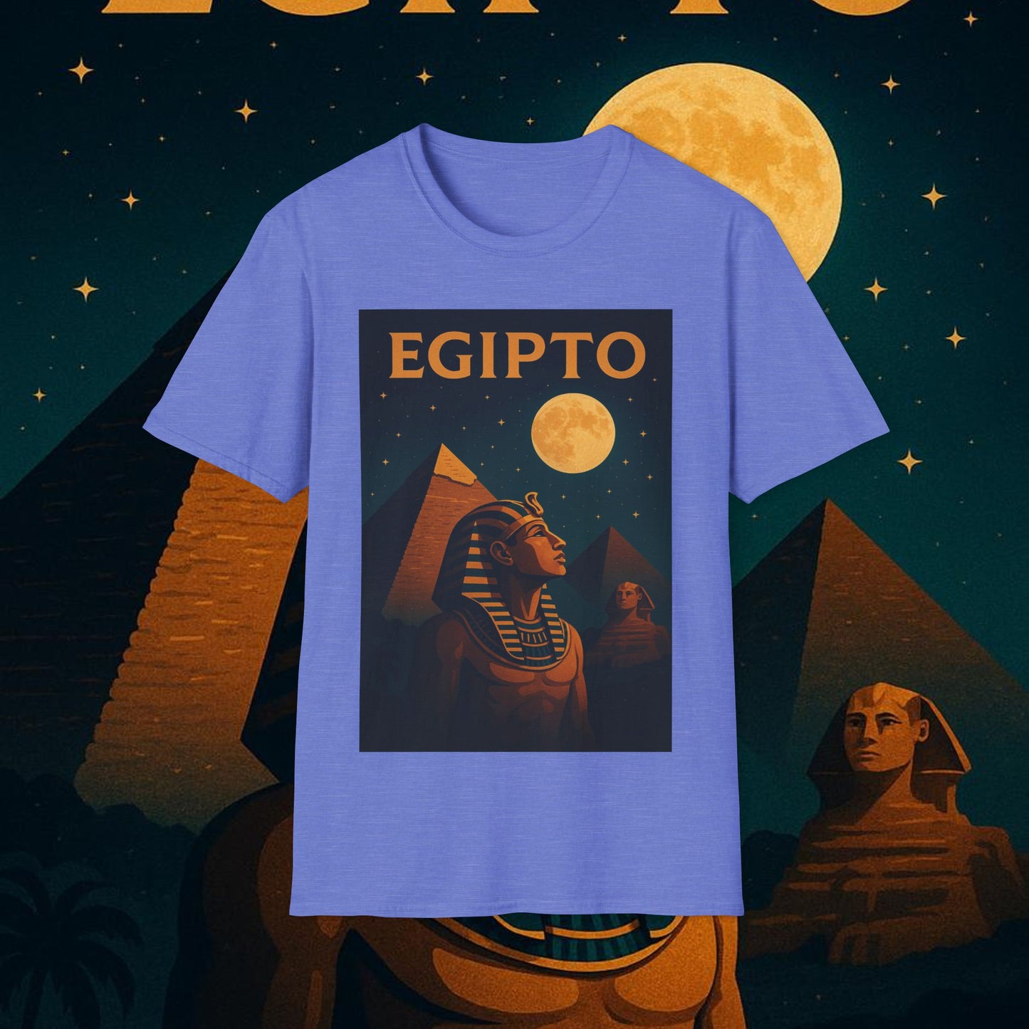 "Camiseta Egipto Misterio Dorado del Nilo 🏺🌅🐫"
