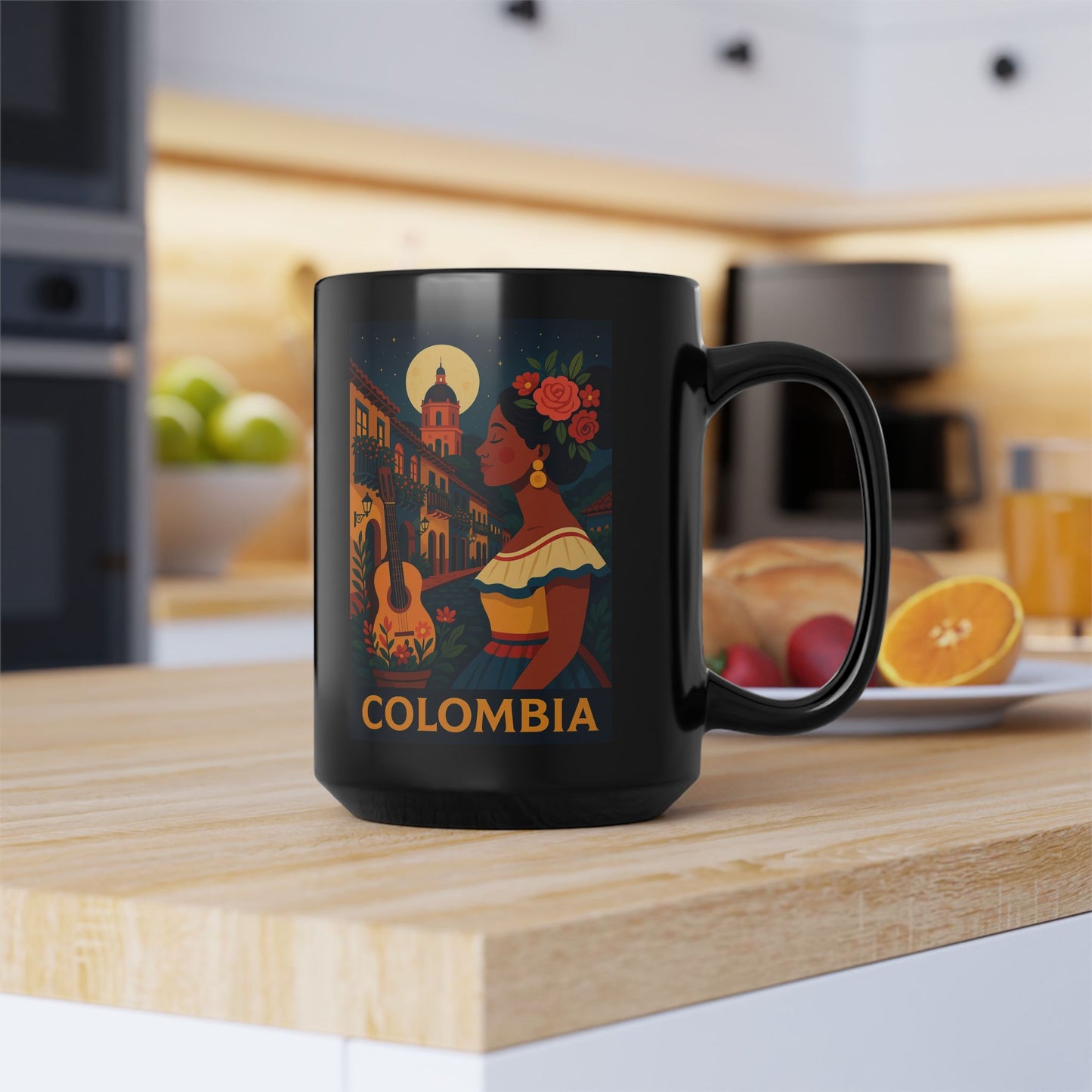 "Colombia Cup: Magic of Colors, Coffee and Tradition ☕🎨🌄"