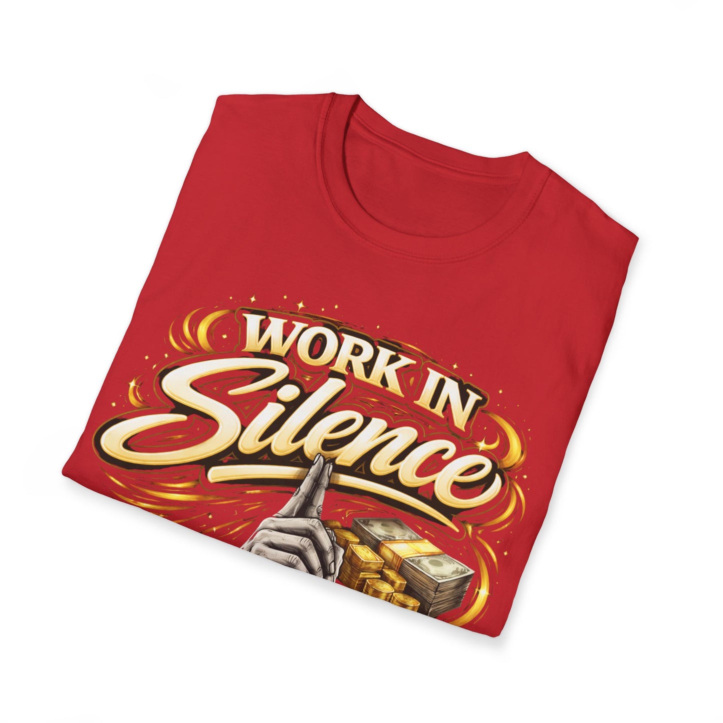 "Camiseta Work in silence 🔥"