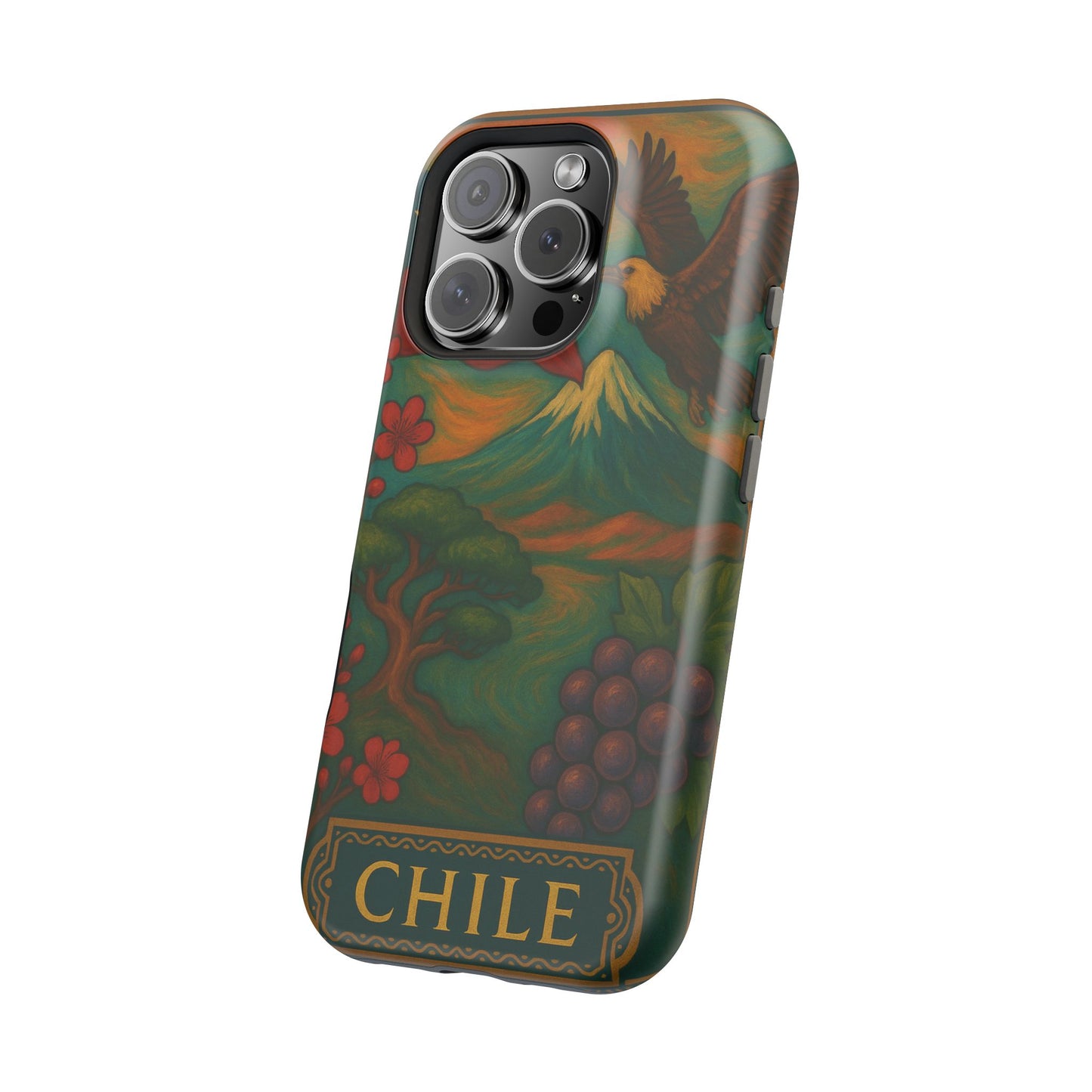 "Funda Magnética Reforzada Magnética Reforzada Chile: Naturaleza Indómita y Horizontes Eternos 🏔️🍇🏜️"