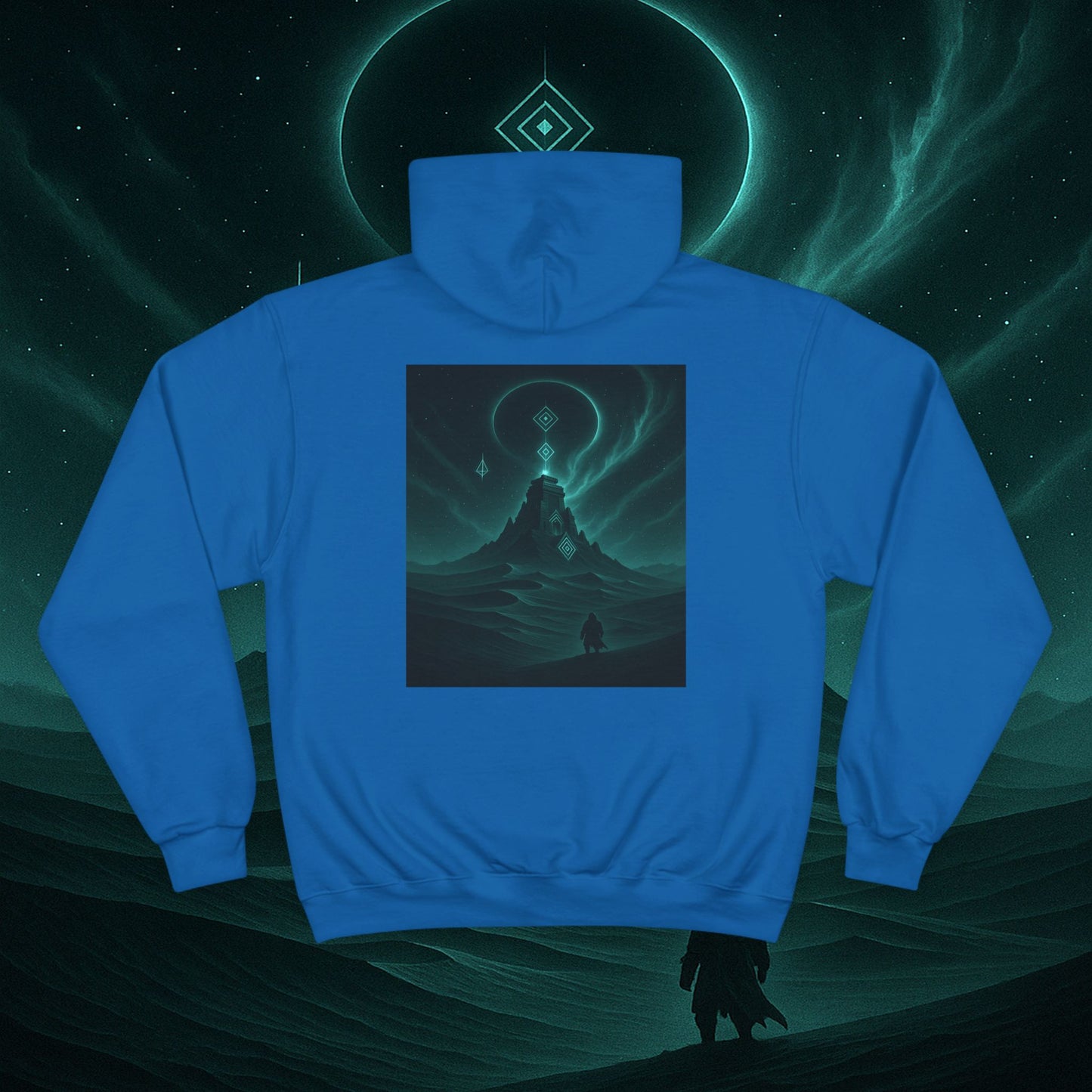 "Sudadera Premium Champion🐉 🪐Templo del Cosmos"