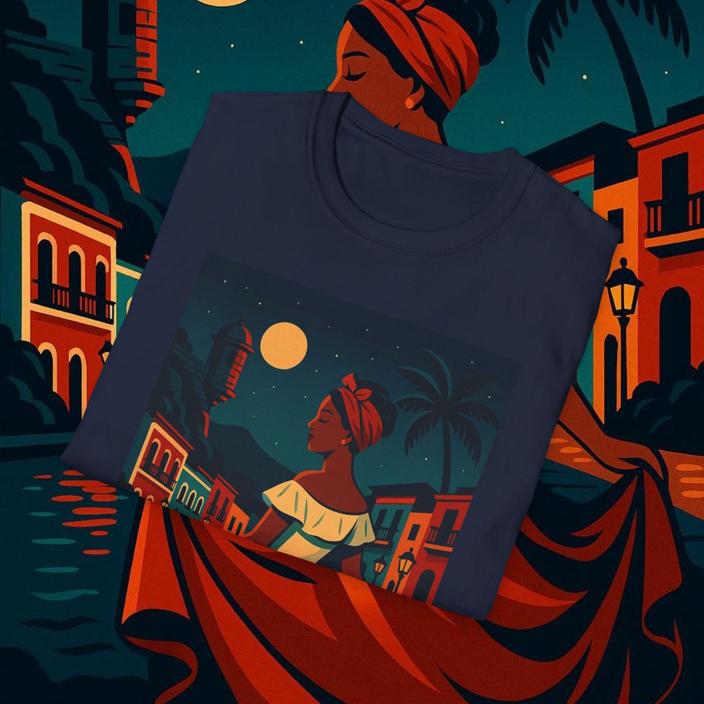"Camiseta Puerto Rico – Ritmo, alma y color caribeño"