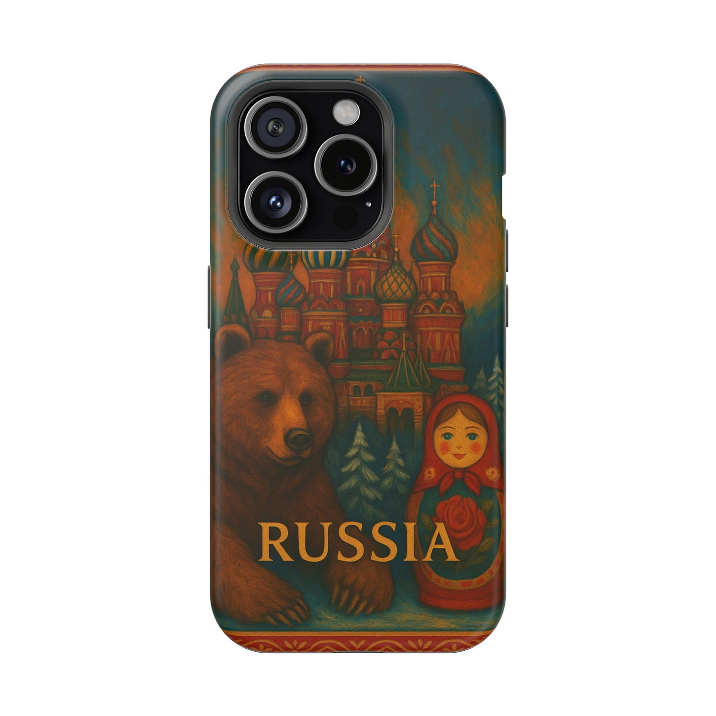 "Funda Magnética Reforzada Magnética Reforzada Rusia❄️ – Tierra de historia, misterio y grandeza"