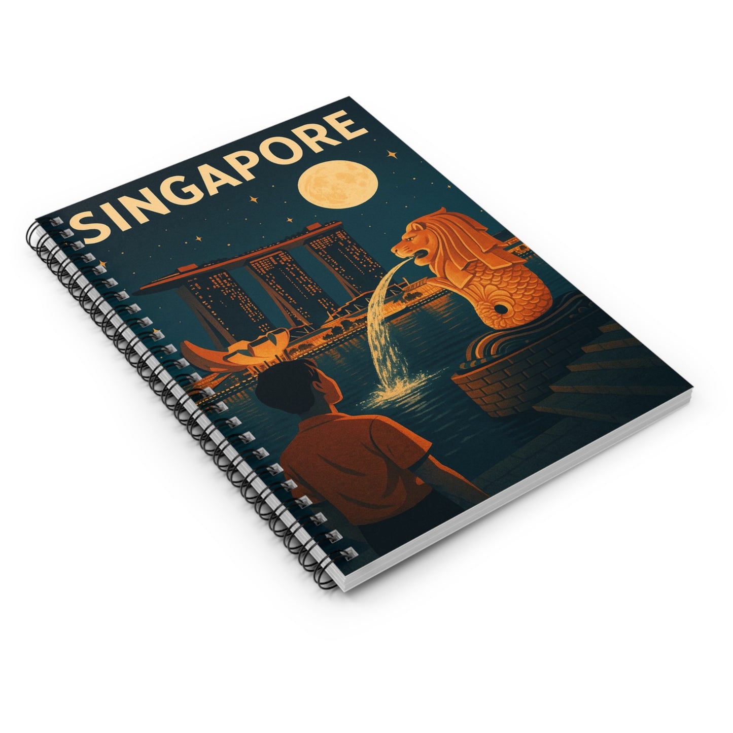 "libreta Singapur 🌆 – Futuro, cultura y naturaleza en un solo lugar"