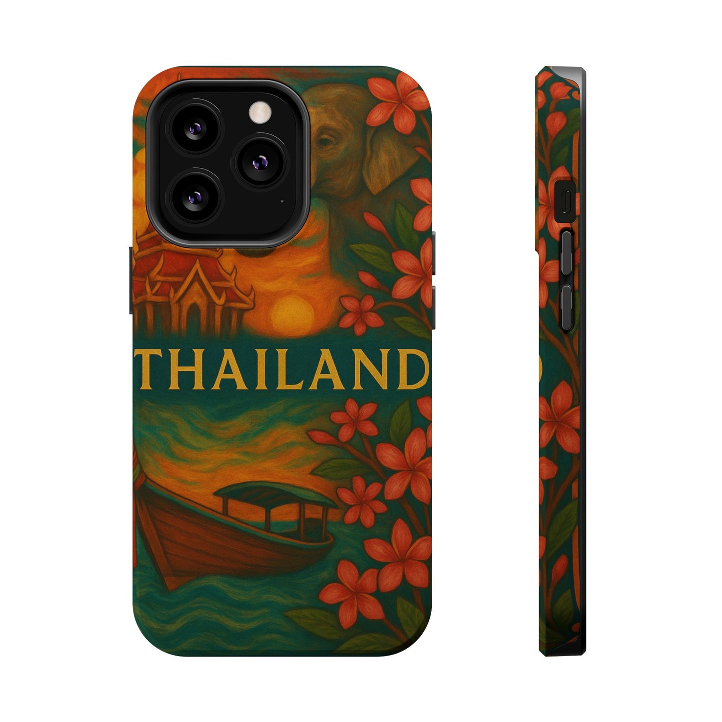 "Funda Magnética Reforzada Magnética Reforzada Thailand🌴 – El Reino de las Sonrisas y la Aventura"