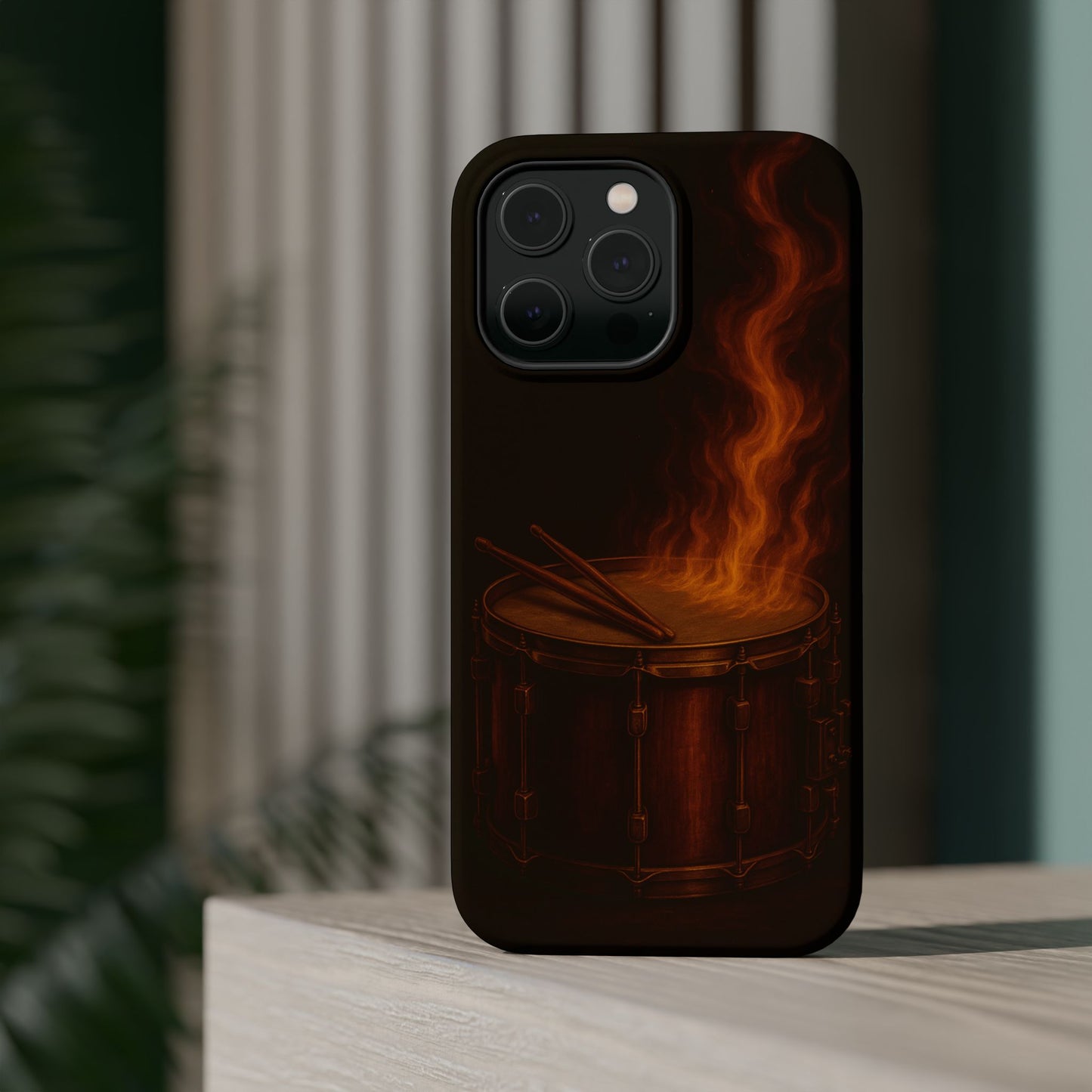 "Funda Magnética Reforzada Magnética Reforzada tarola🥁🔥Precisión, ritmo y fuego.” 🔥🥁