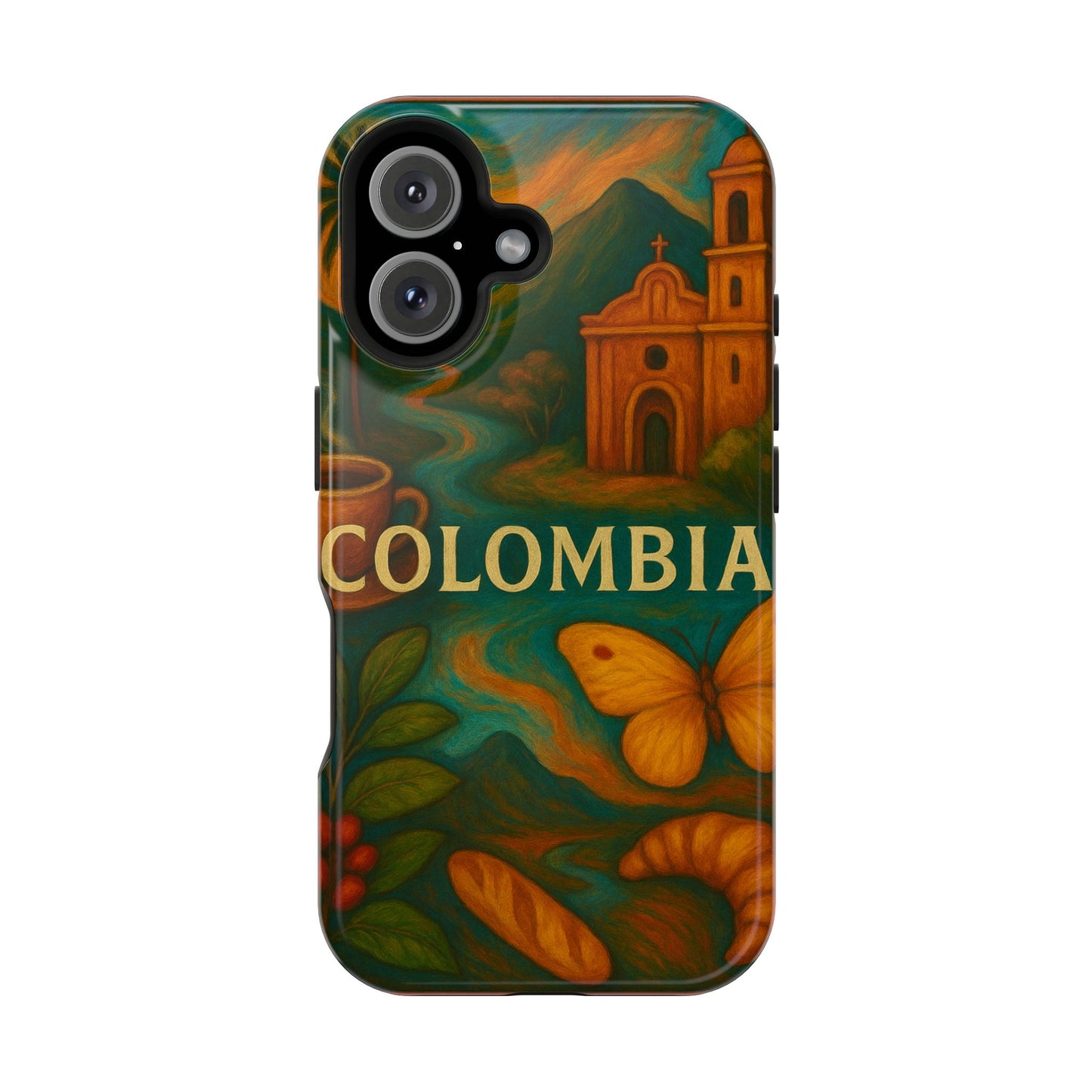 "Funda Magnética Reforzada Colombia: Magia de Colores, Café y Tradición ☕🎨🌄"