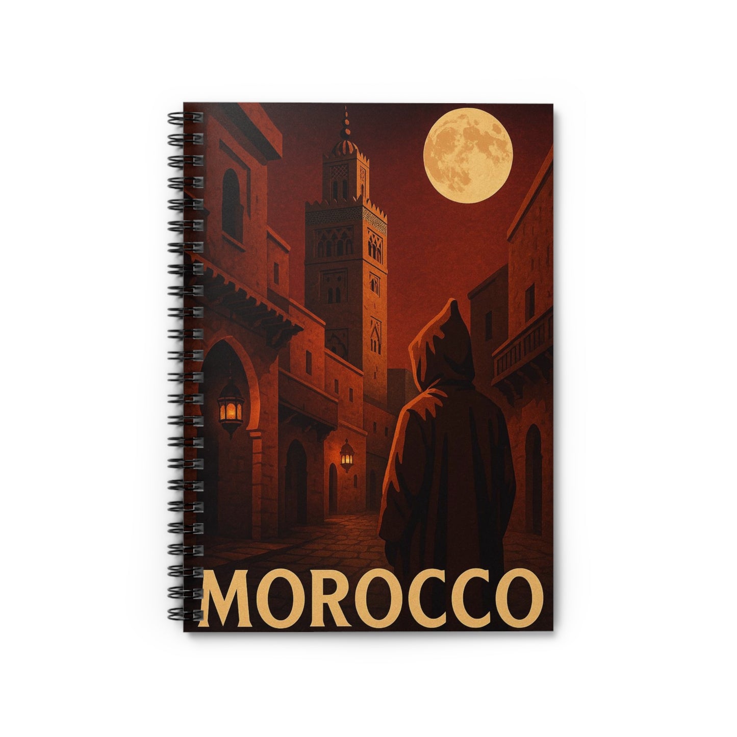 "libreta Marruecos: Magia del Desierto y Ciudades de Mil Colores 🐪🏜️🕌"
