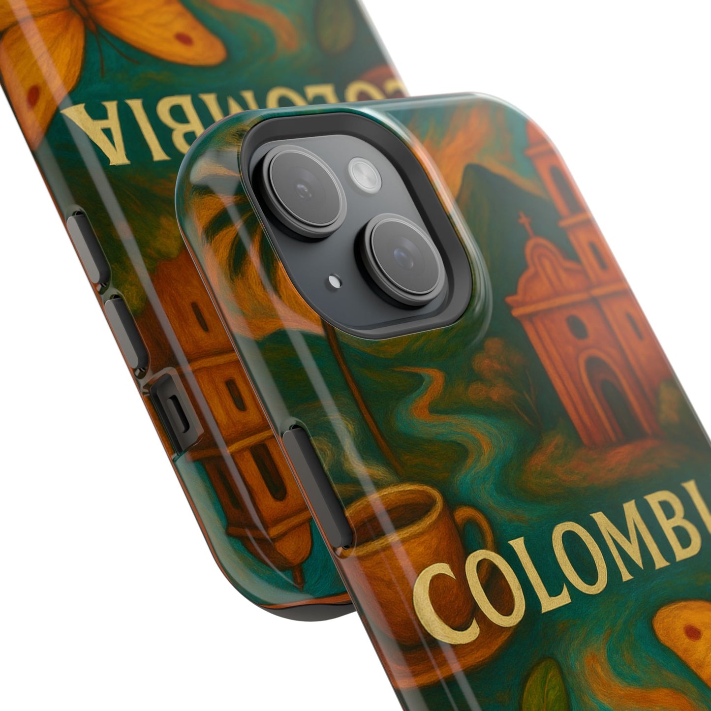 "Funda Magnética Reforzada Colombia: Magia de Colores, Café y Tradición ☕🎨🌄"