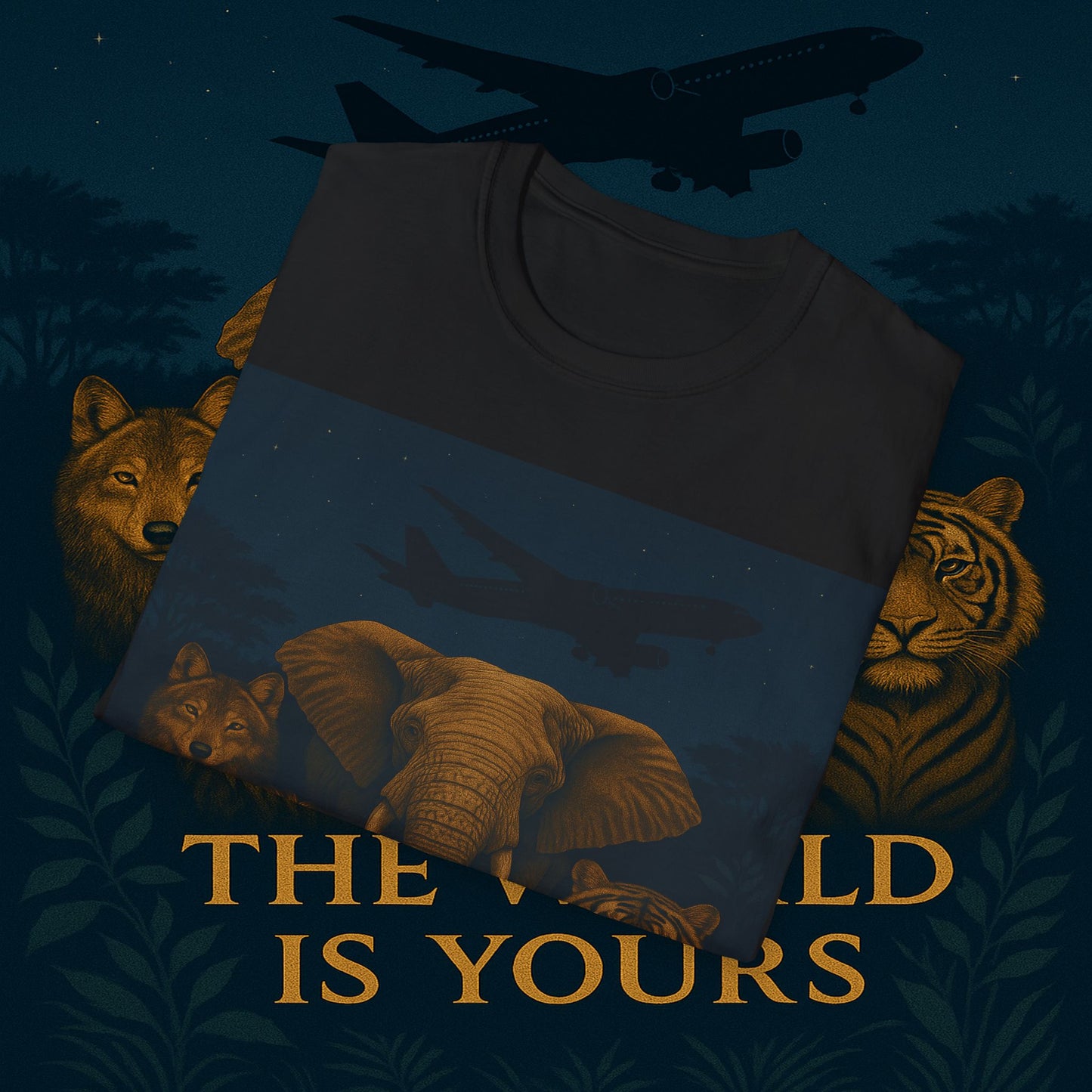 "The world is yours" T-shirt🌍✨