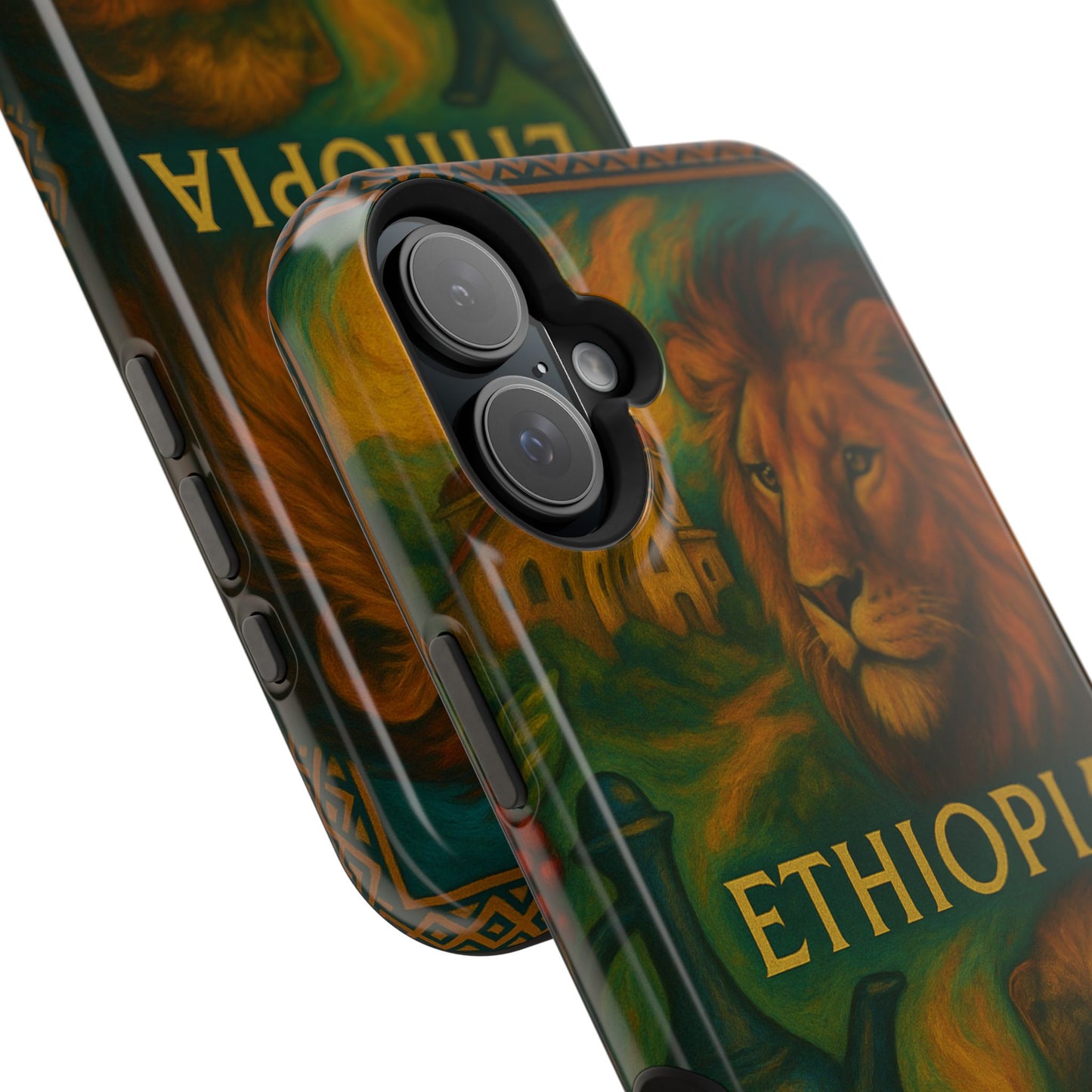 "Reinforced Magnetic Case Ethiopia – Sacred Land and Ancestral Soul"