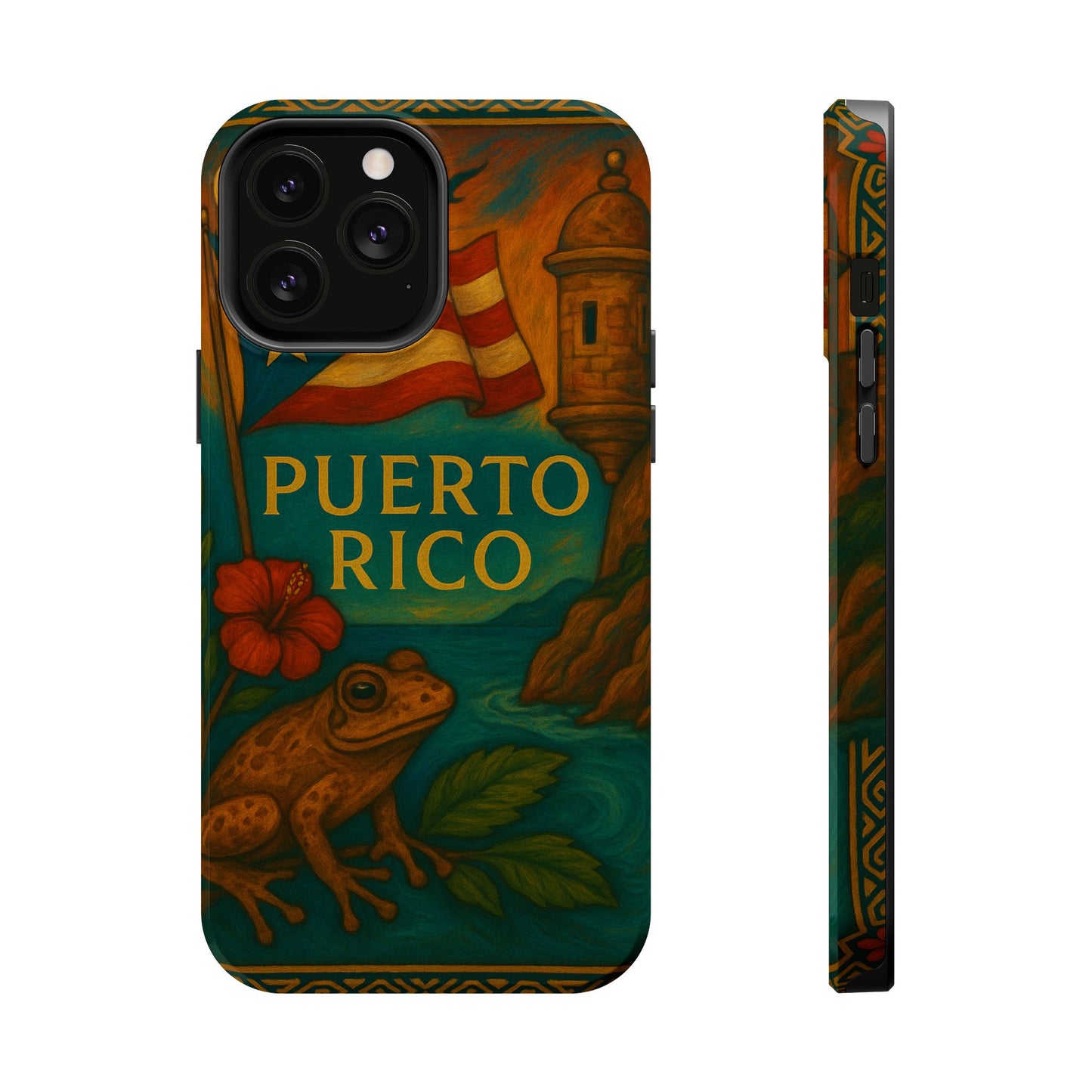 "Reinforced Magnetic Case Puerto Rico – Caribbean rhythm, soul, and color"