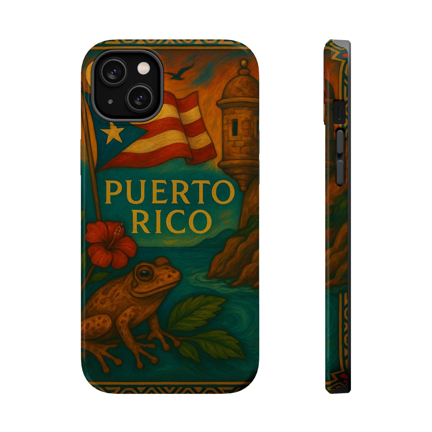 "Reinforced Magnetic Case Puerto Rico – Caribbean rhythm, soul, and color"
