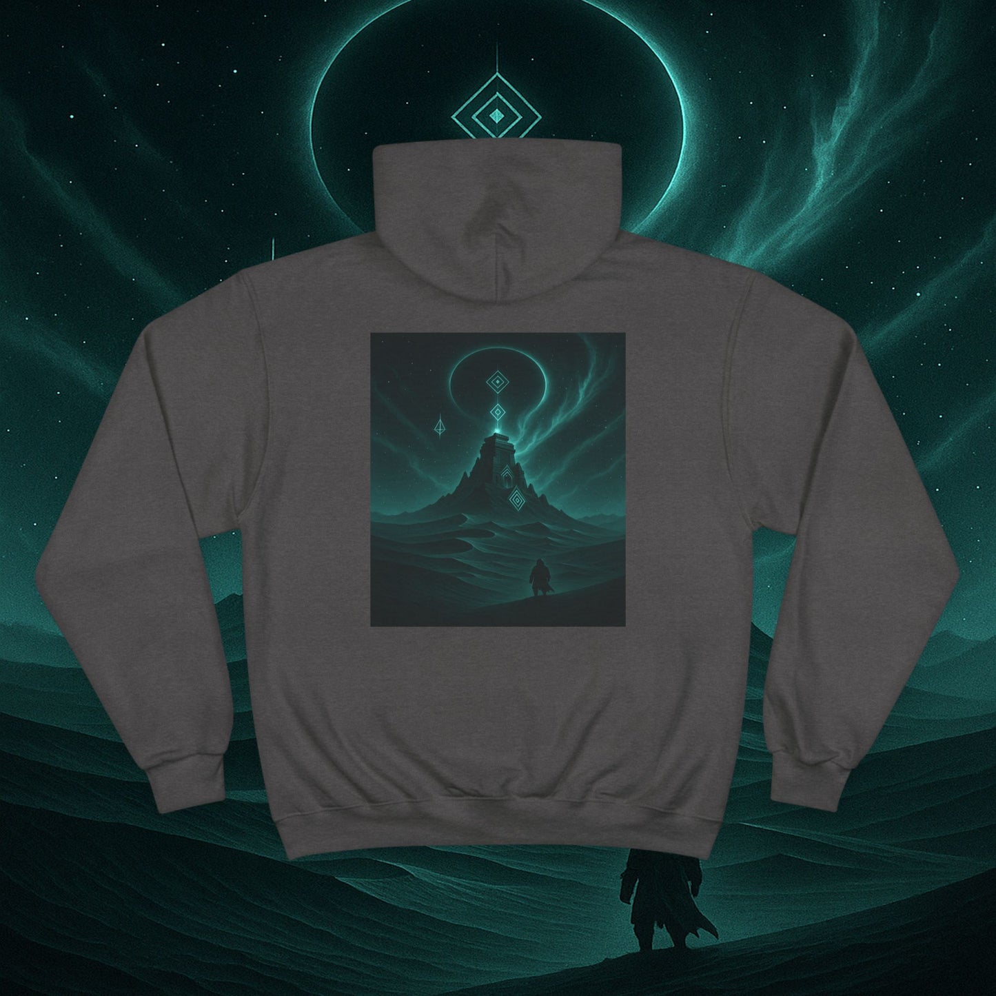 "Sudadera Premium Champion🐉 🪐Templo del Cosmos"