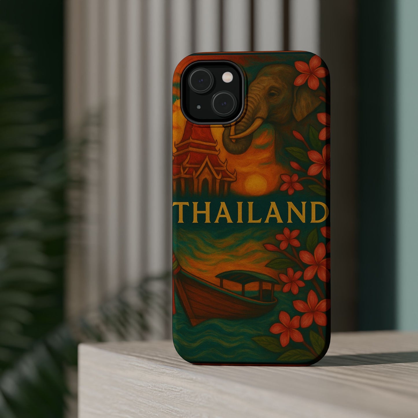 "Funda Magnética Reforzada Magnética Reforzada Thailand🌴 – El Reino de las Sonrisas y la Aventura"