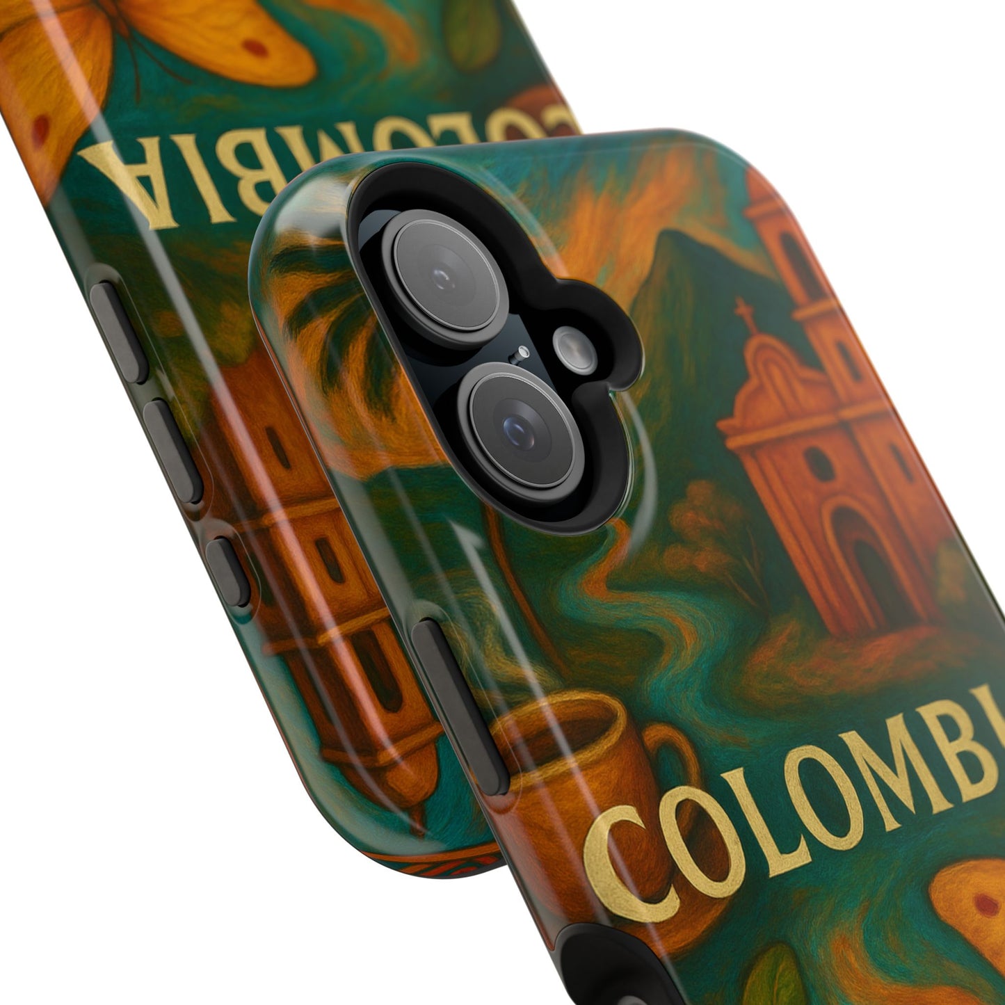 "Funda Magnética Reforzada Colombia: Magia de Colores, Café y Tradición ☕🎨🌄"