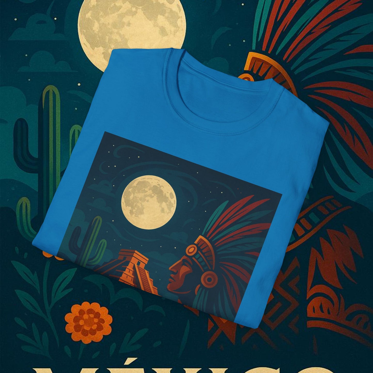 "Camiseta México: Tierra de Colores, Cultura y Corazón 🌵🎉🪅"