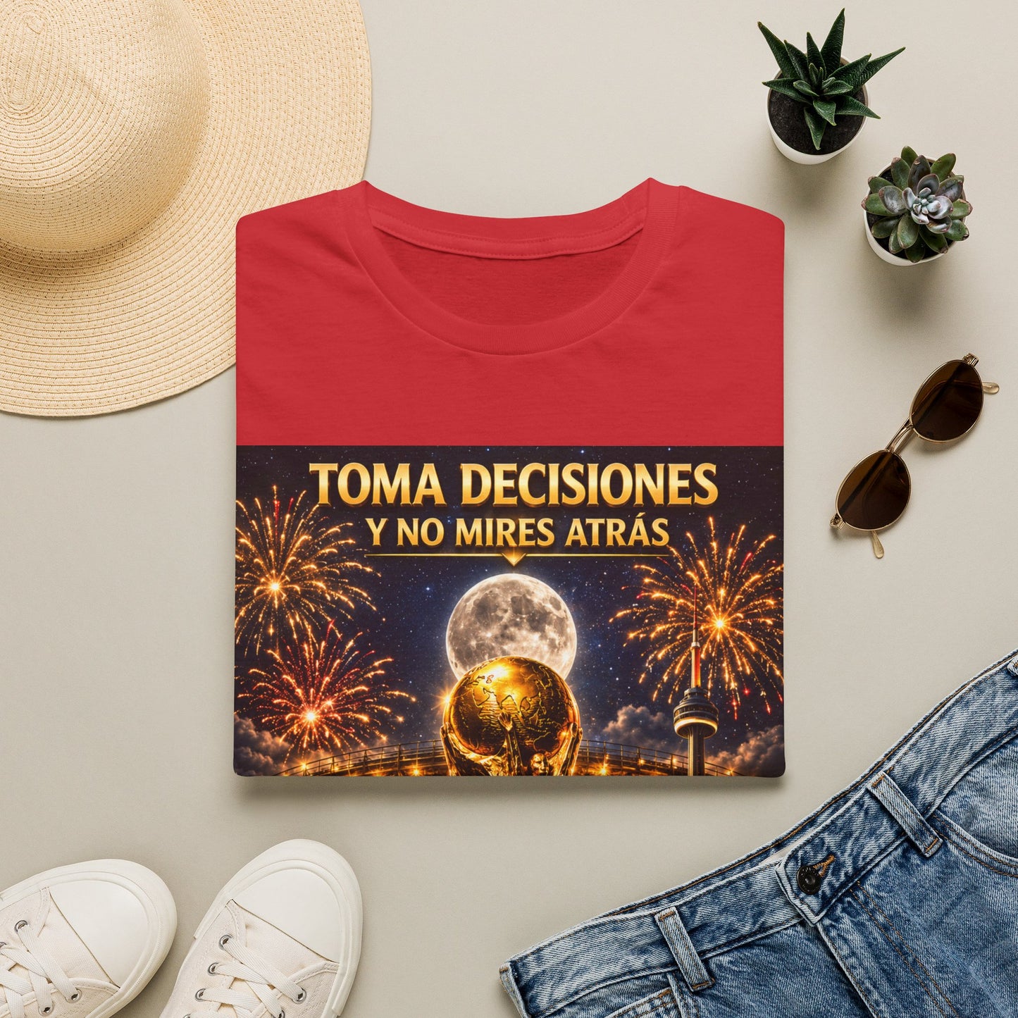 "Camiseta Mundial 2026 noche"