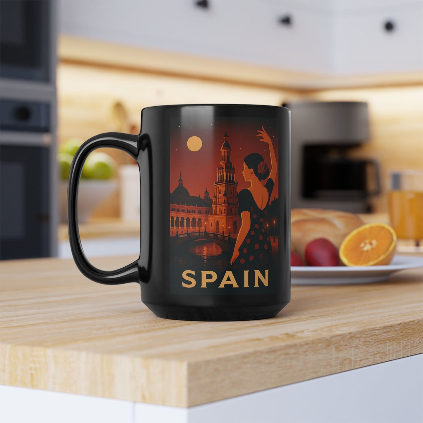 "Spain Cup: Passion, Art, and Flavors That Make You Fall in Love 🎨💃🍷"