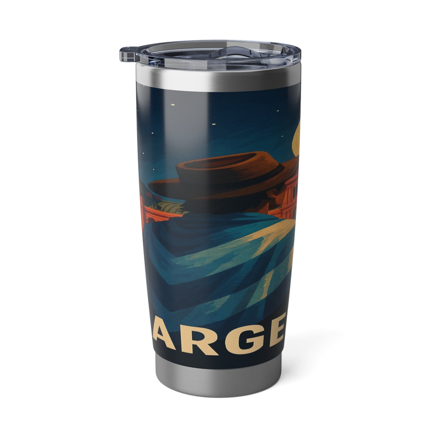 "Vaso Térmico Vagabond 20oz Argentina: Pasión, Tradición y Tierra de Sueños🔥🏞️"