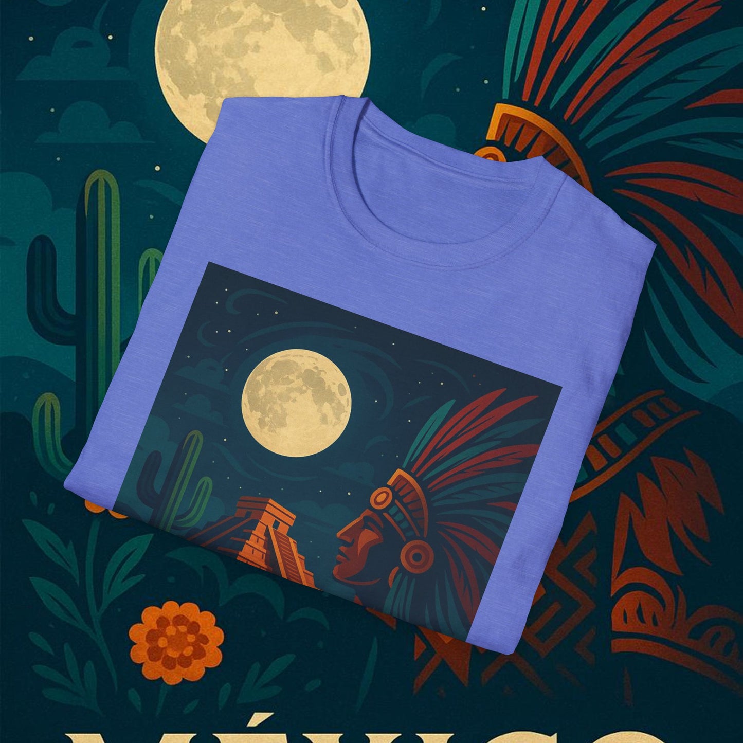 "Camiseta México: Tierra de Colores, Cultura y Corazón 🌵🎉🪅"
