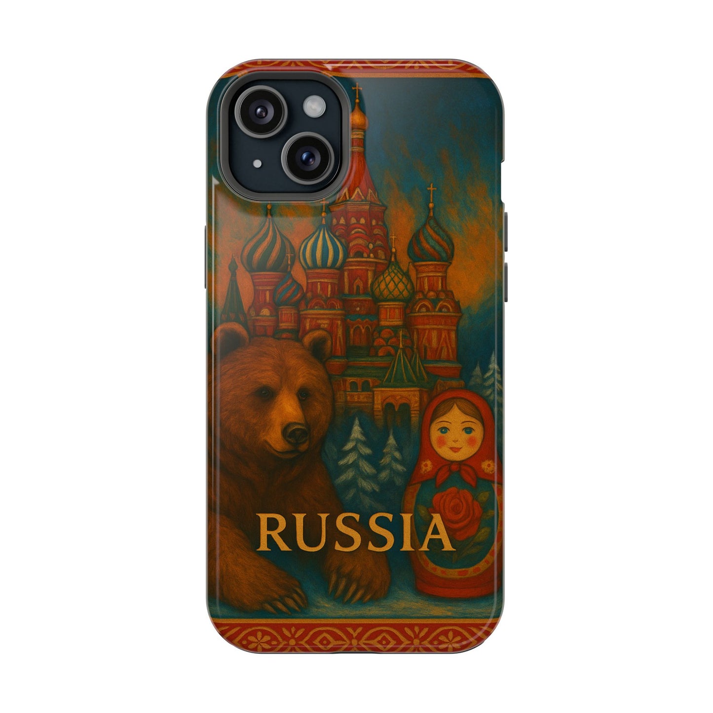"Funda Magnética Reforzada Magnética Reforzada Rusia❄️ – Tierra de historia, misterio y grandeza"
