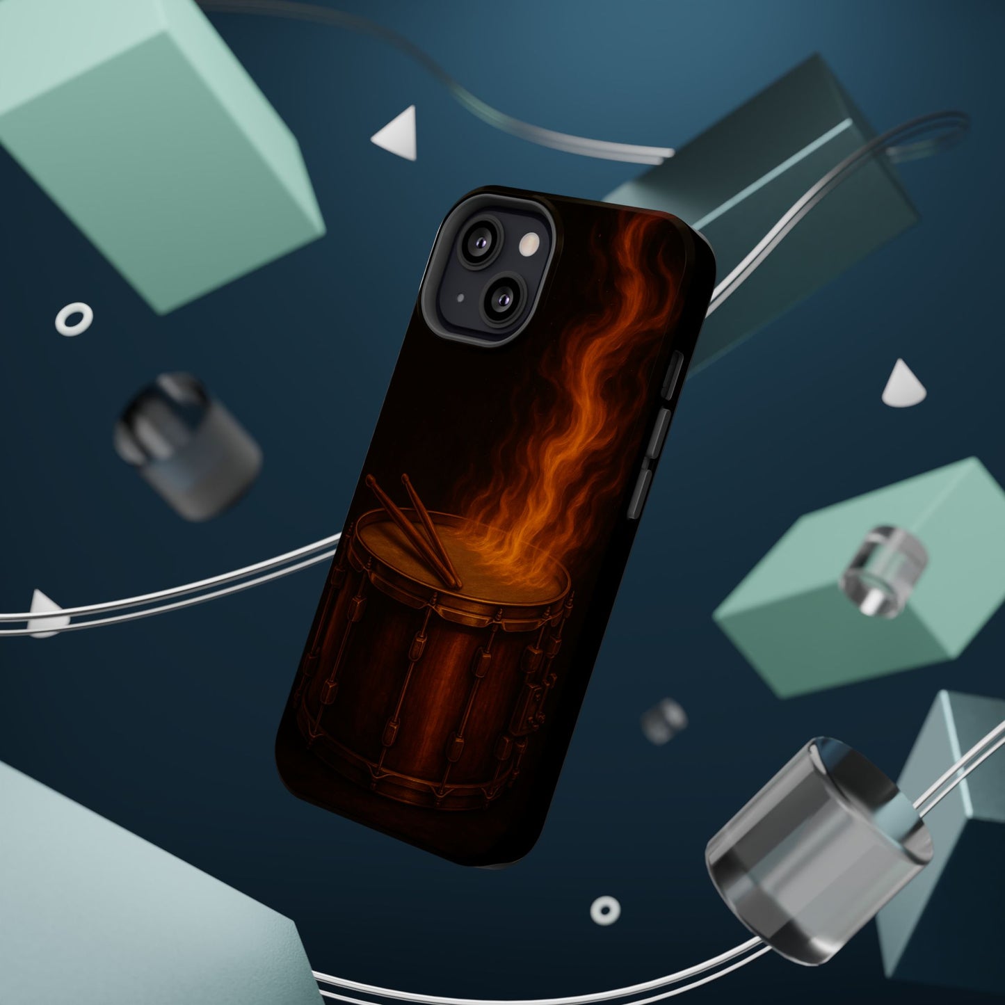 "Funda Magnética Reforzada Magnética Reforzada tarola🥁🔥Precisión, ritmo y fuego.” 🔥🥁