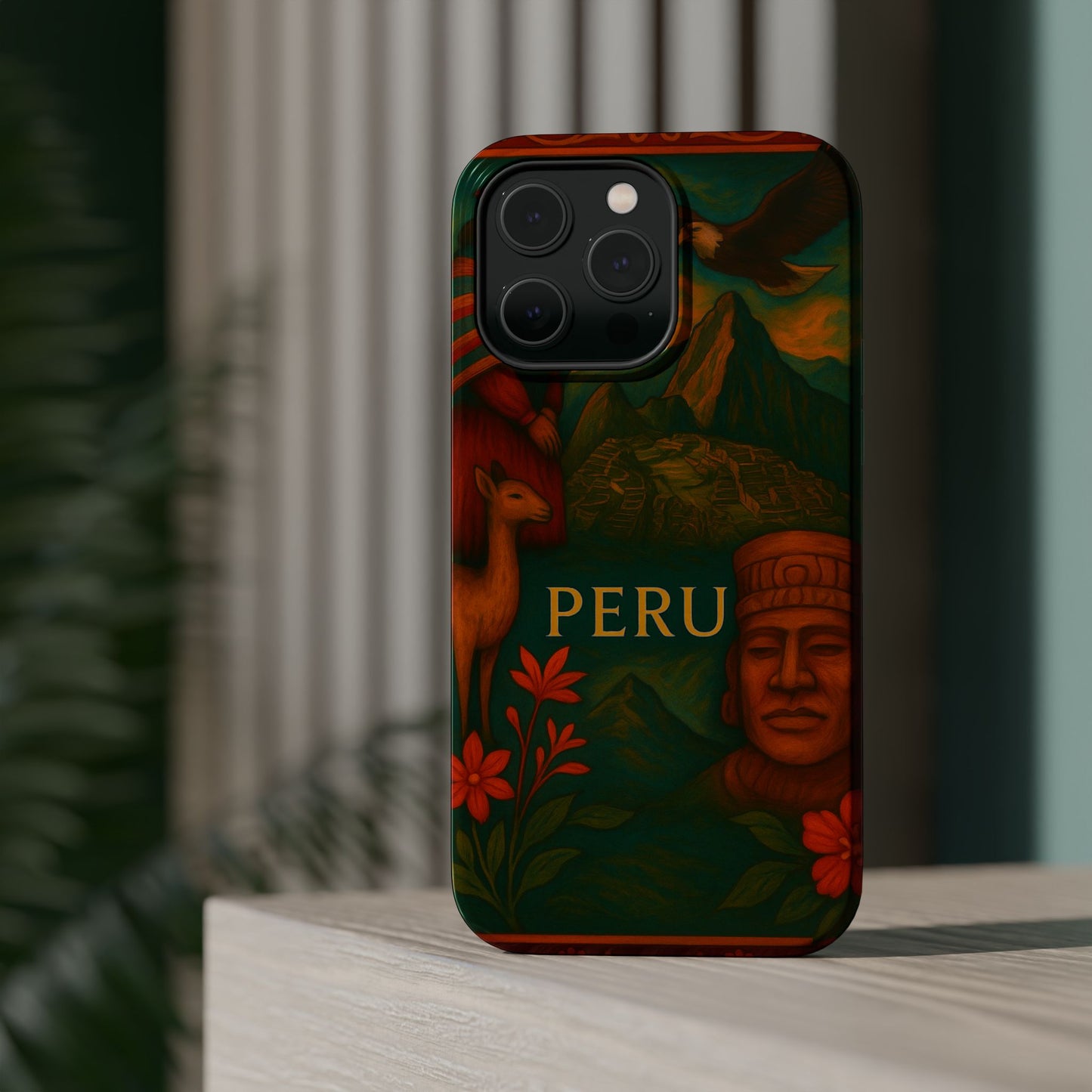 "Funda Magnética Reforzada Perú: Misticismo, Historia y Maravillas Eternas 🏔️🦙🛕"