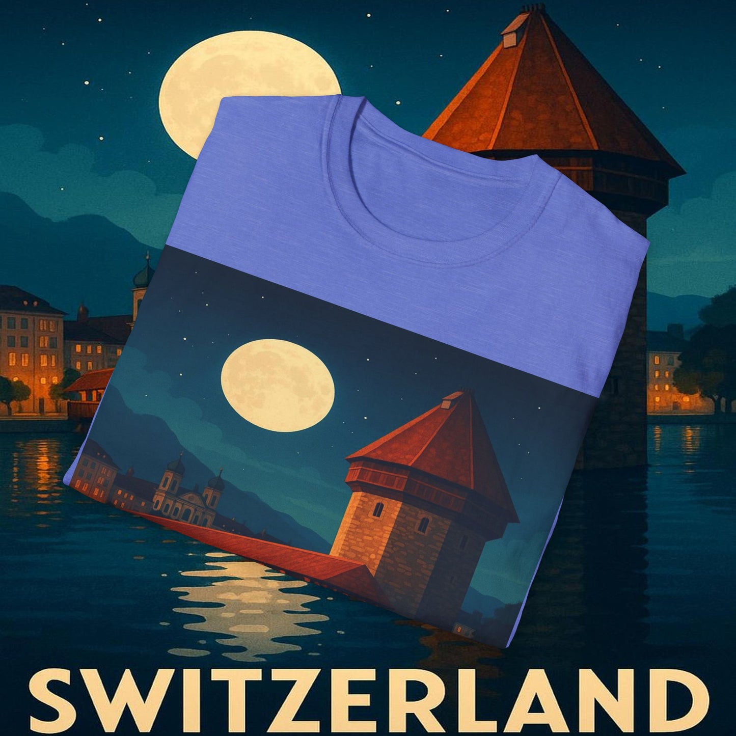 "Camiseta suiza❄️ – Tierra de montañas majestuosas y precisión legendaria"