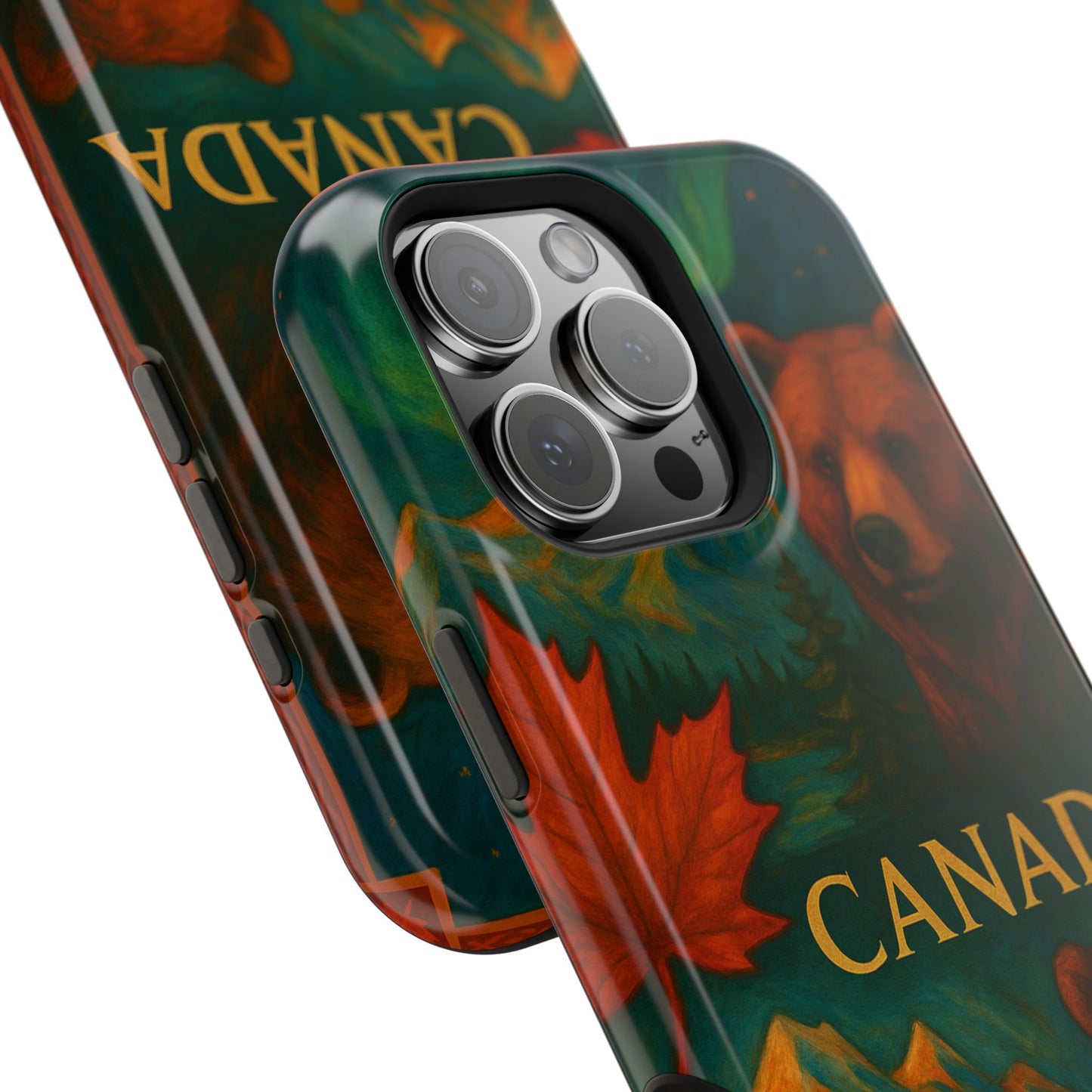 "Funda Magnética Reforzada Magnética Reforzada Canadá: Naturaleza Majestuosa y Espíritu Libre 🍁🏞️🦌"